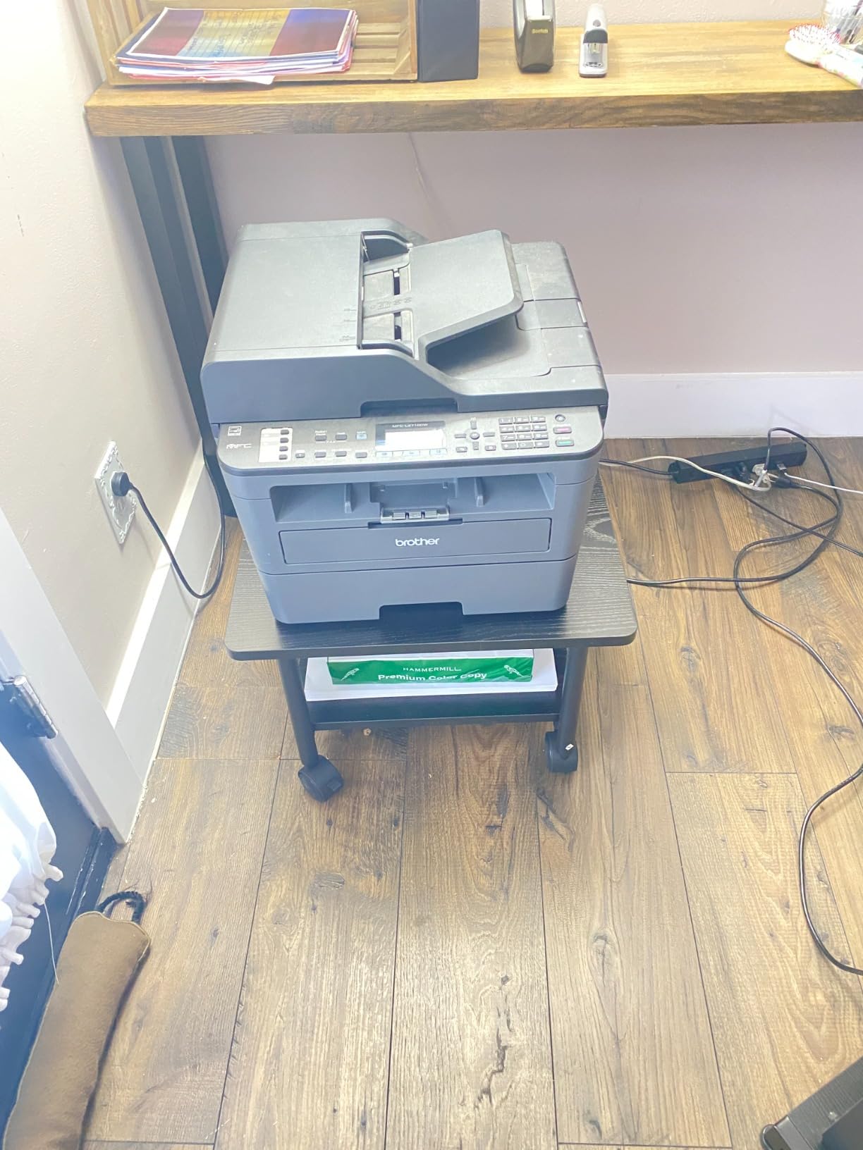 Brother Monochrome Laser Printer, MFCL2710DW, Wireless Networking, Duplex Printing customer photo 2