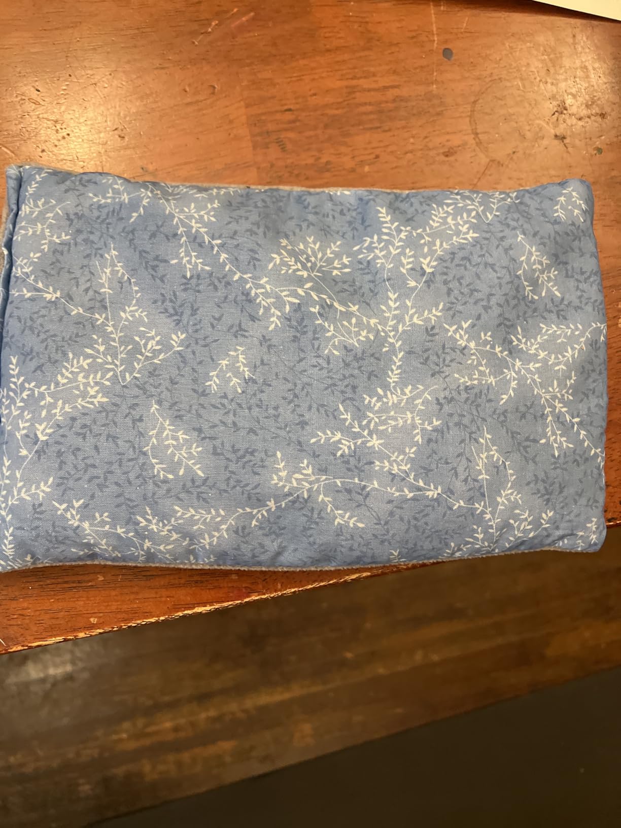 SacksyThyme Microwave Heating Pad for Cramps, Back, Neck, Shoulders, Leg Pain Relief - Reusable Heat Pack, Hot Moist Microwavable Therapy Pack - Unscented Flaxseed Hot Compress Made in USA (Size: 12