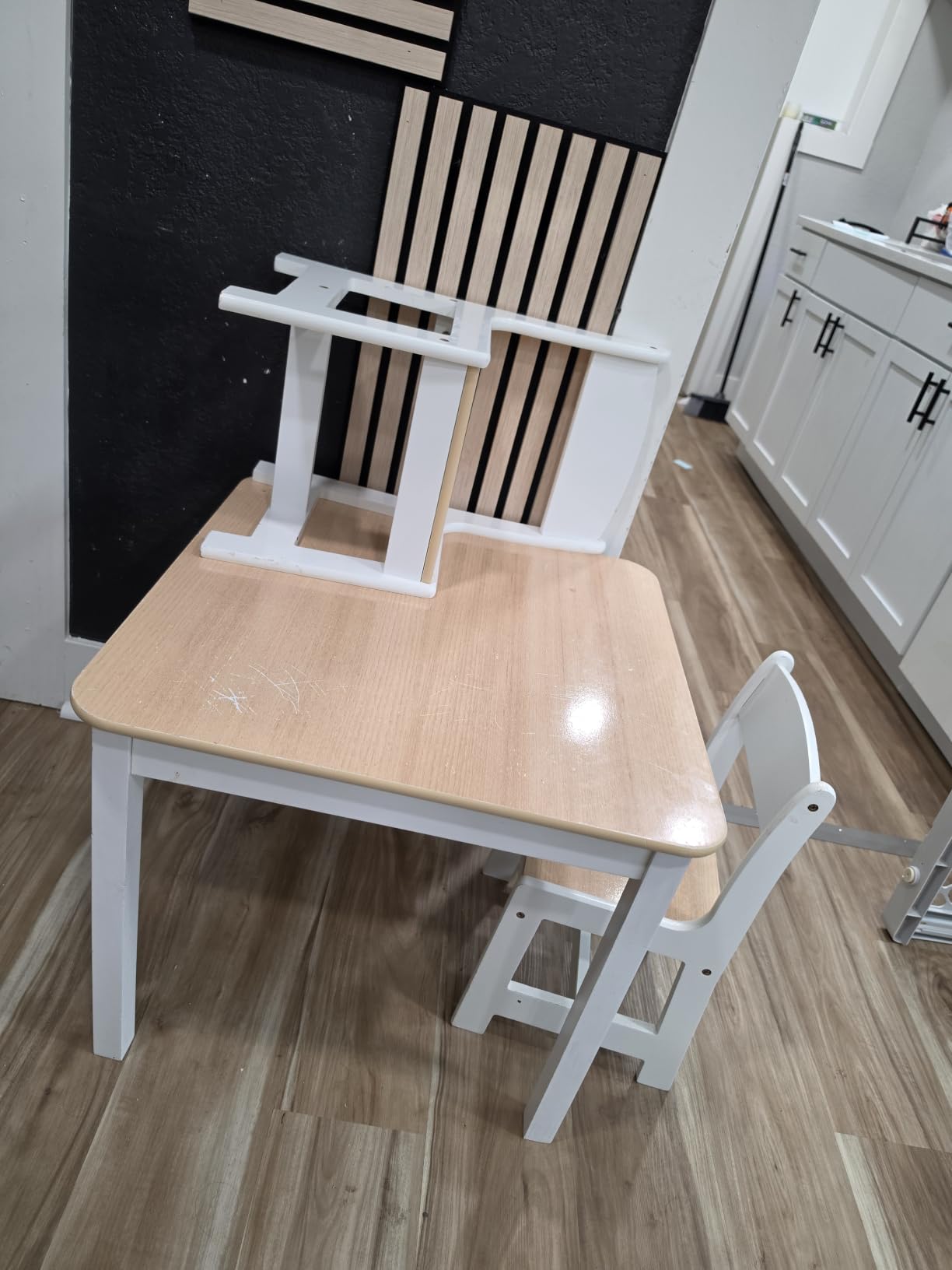 Delta Children MySize Table & 2 Chairs Set, Grey customer photo 1