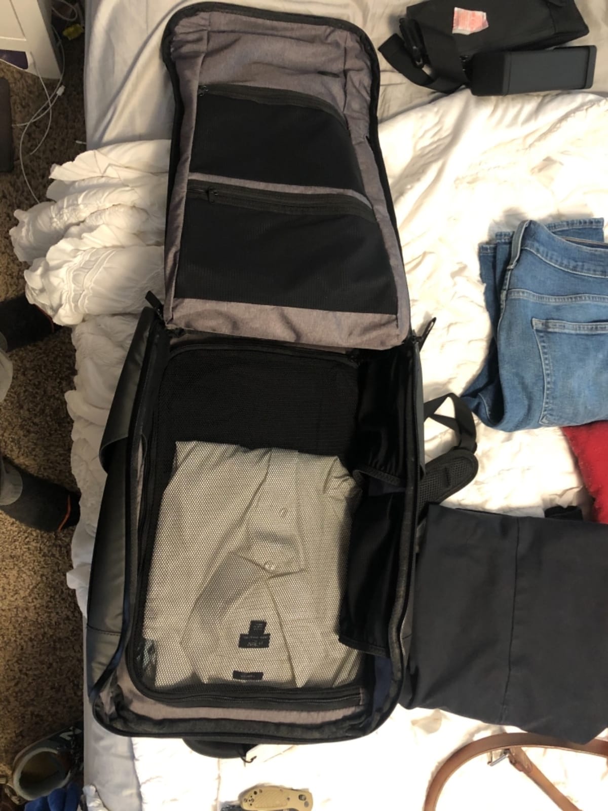NOMATIC Travel Pack - Mens Travel Backpack - Expandable to 30L - Water Resistant Daypack - TSA-Ready - 16 Laptop customer photo 2
