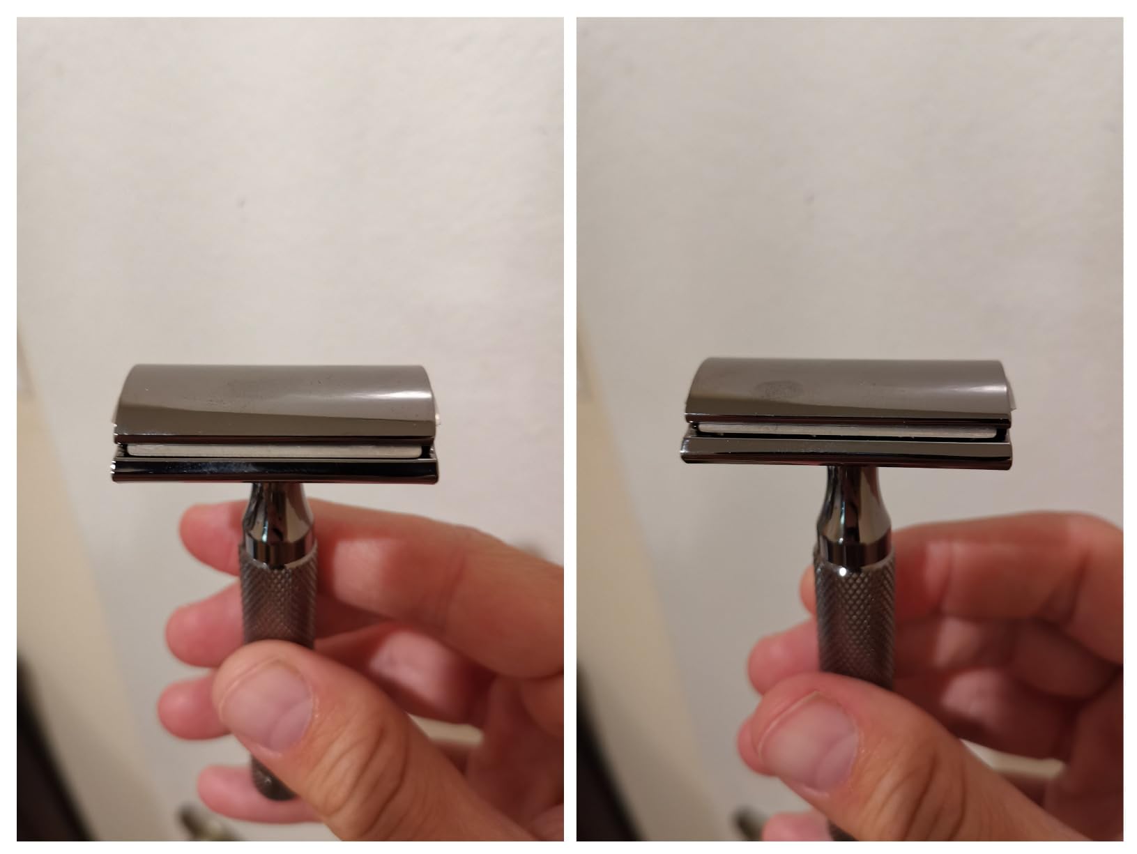 Rockwell 6C Gunmetal Chrome Safety Razor With 6 Adjustable Shave Settings and 5 Fully Recyclable Razor Blades customer photo 2