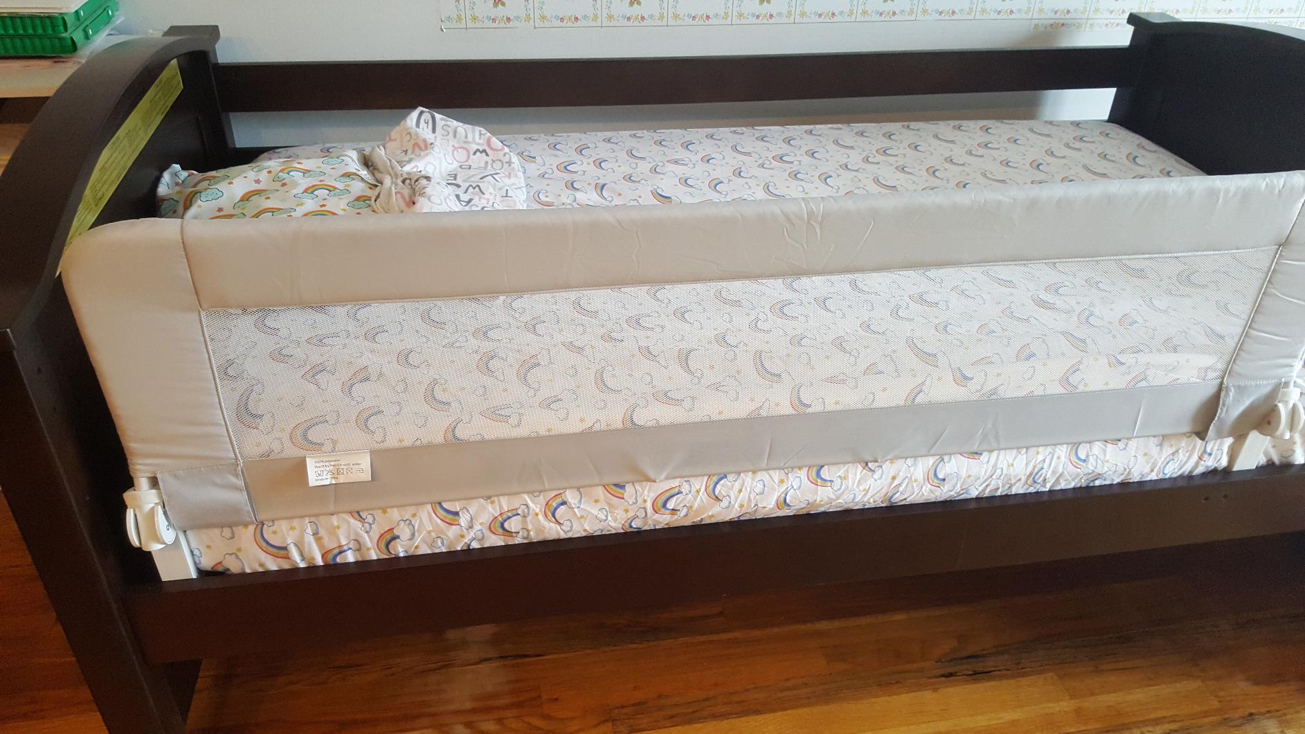 ComfyBumpy 1-Pack Bed Rail for Toddlers 55.5