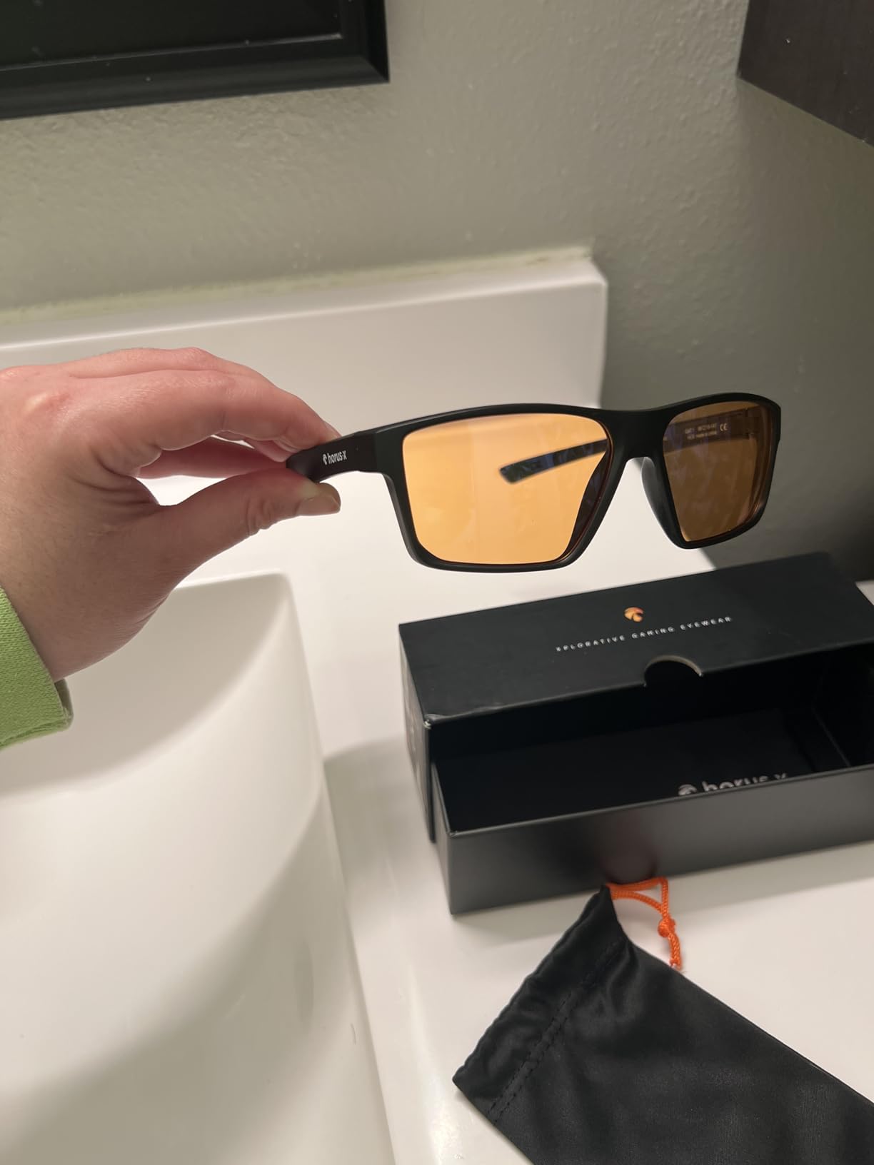 Horus X Blue Light Blocking Glasses | Gaming Glasses Men Women | For Screen Anti-Fatigue Eye Migraine customer photo 2