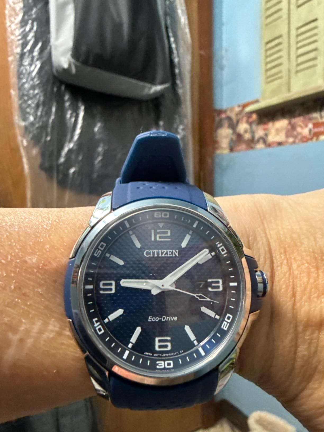 Citizen Men's Eco-Drive Sport Casual 44mm Stainless Steel AW1158-05L Dive Watch customer photo 1