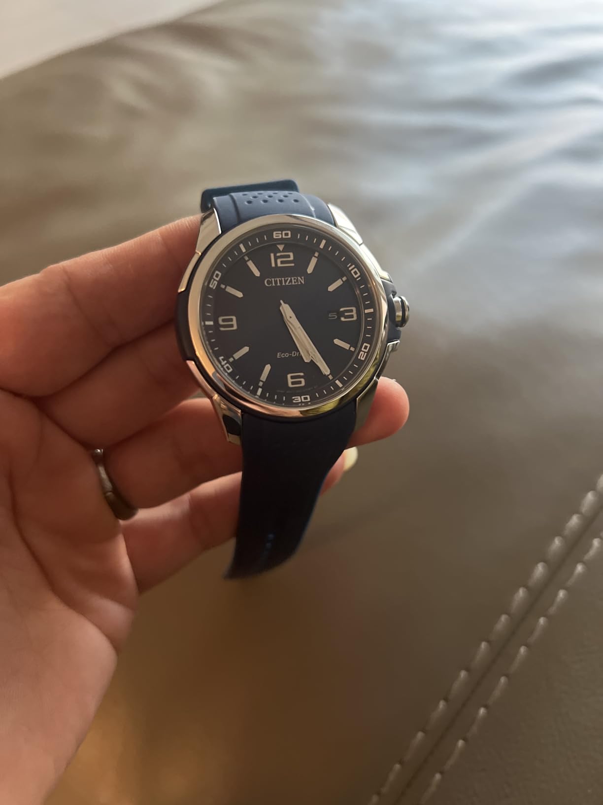Citizen Men's Eco-Drive Sport Casual 44mm Stainless Steel AW1158-05L Dive Watch customer photo 2