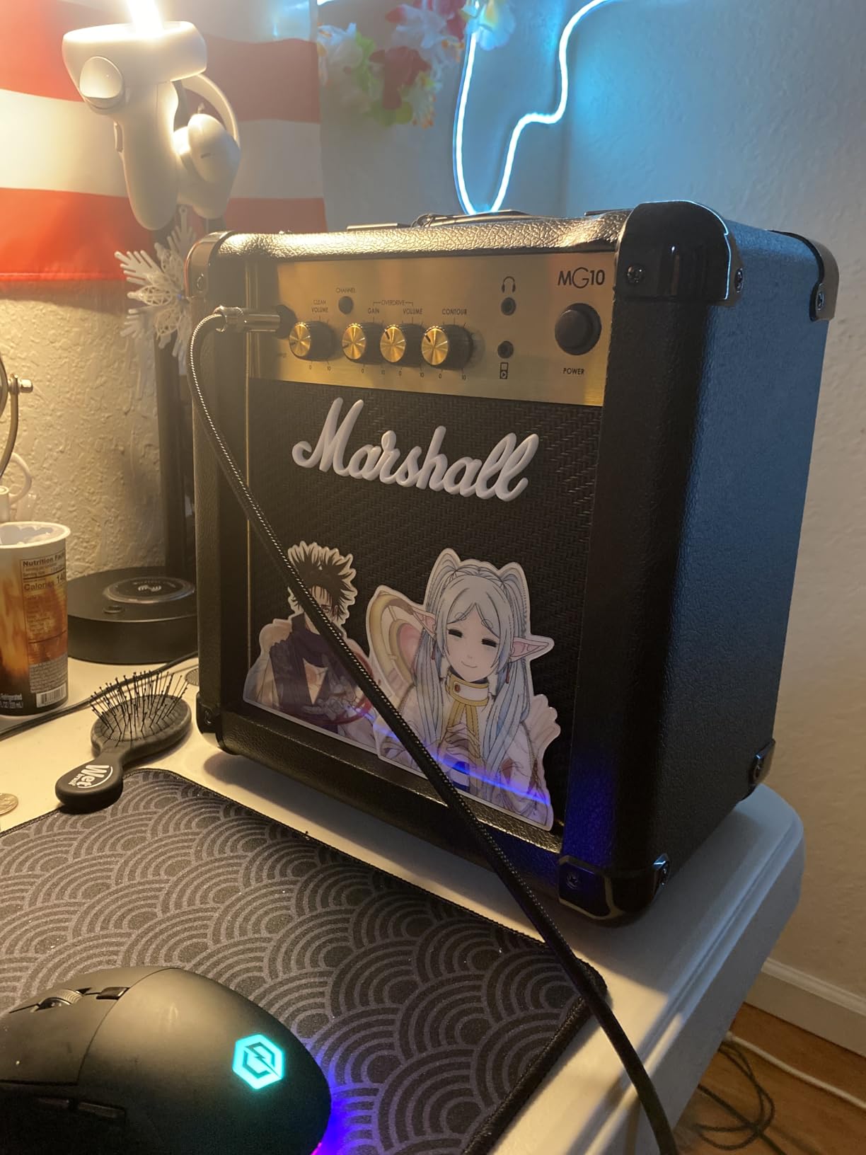 Marshall Amps Guitar Combo Amplifier (M-MG10G-U) | Marshall MG10G 10W Practice Amp customer photo 1