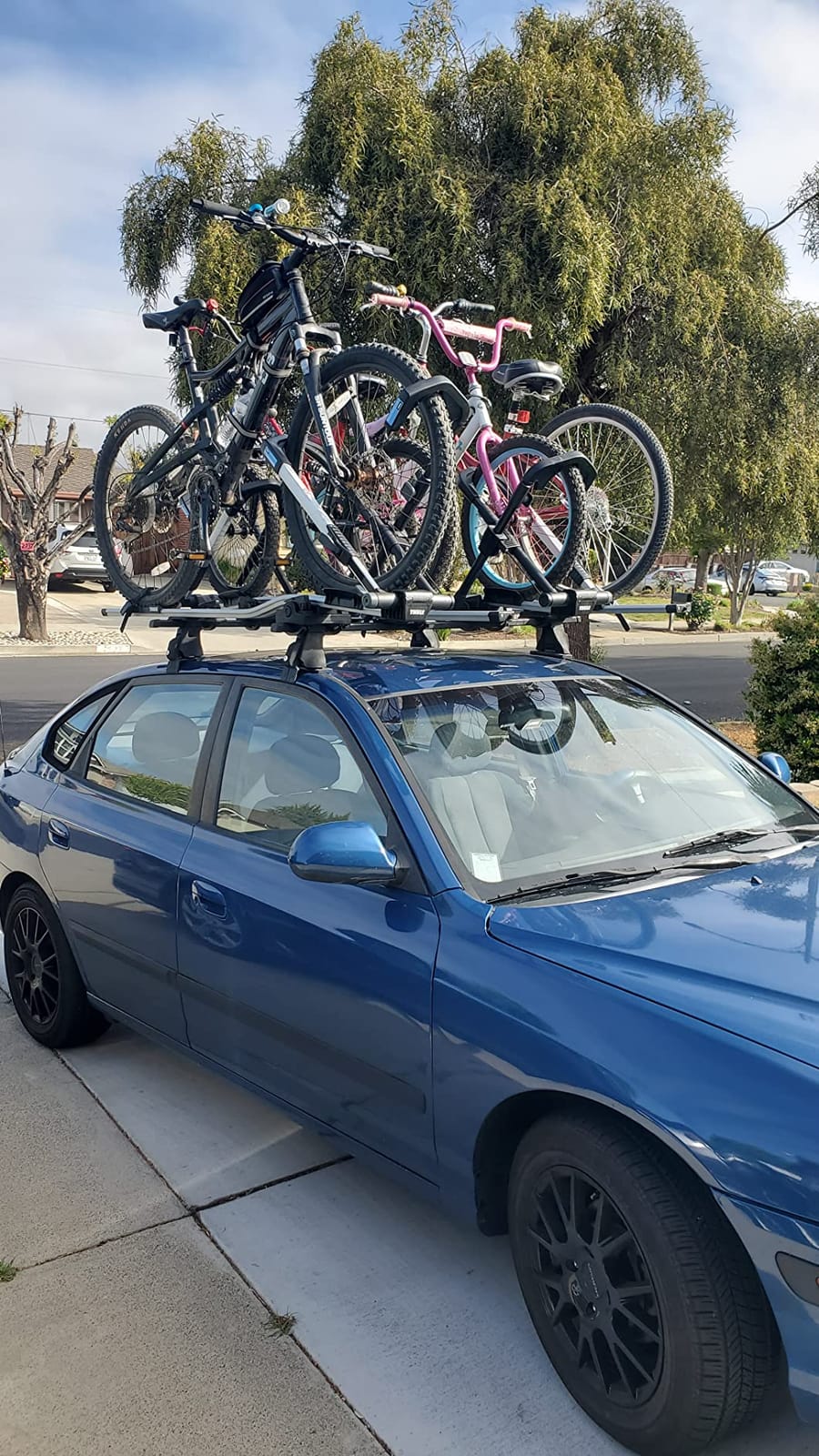 Thule UpRide Roof Bike Rack | Upride Roof Bike Carrier - Versatile, Secure Roof Rack for 20-29