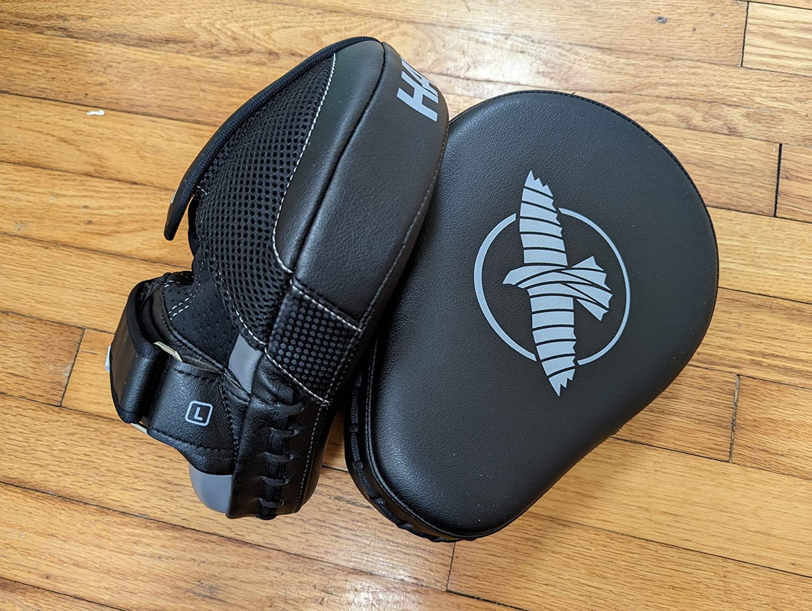 Hayabusa PTS 3 Focus Mitts Pair - Black, Standard customer photo 1