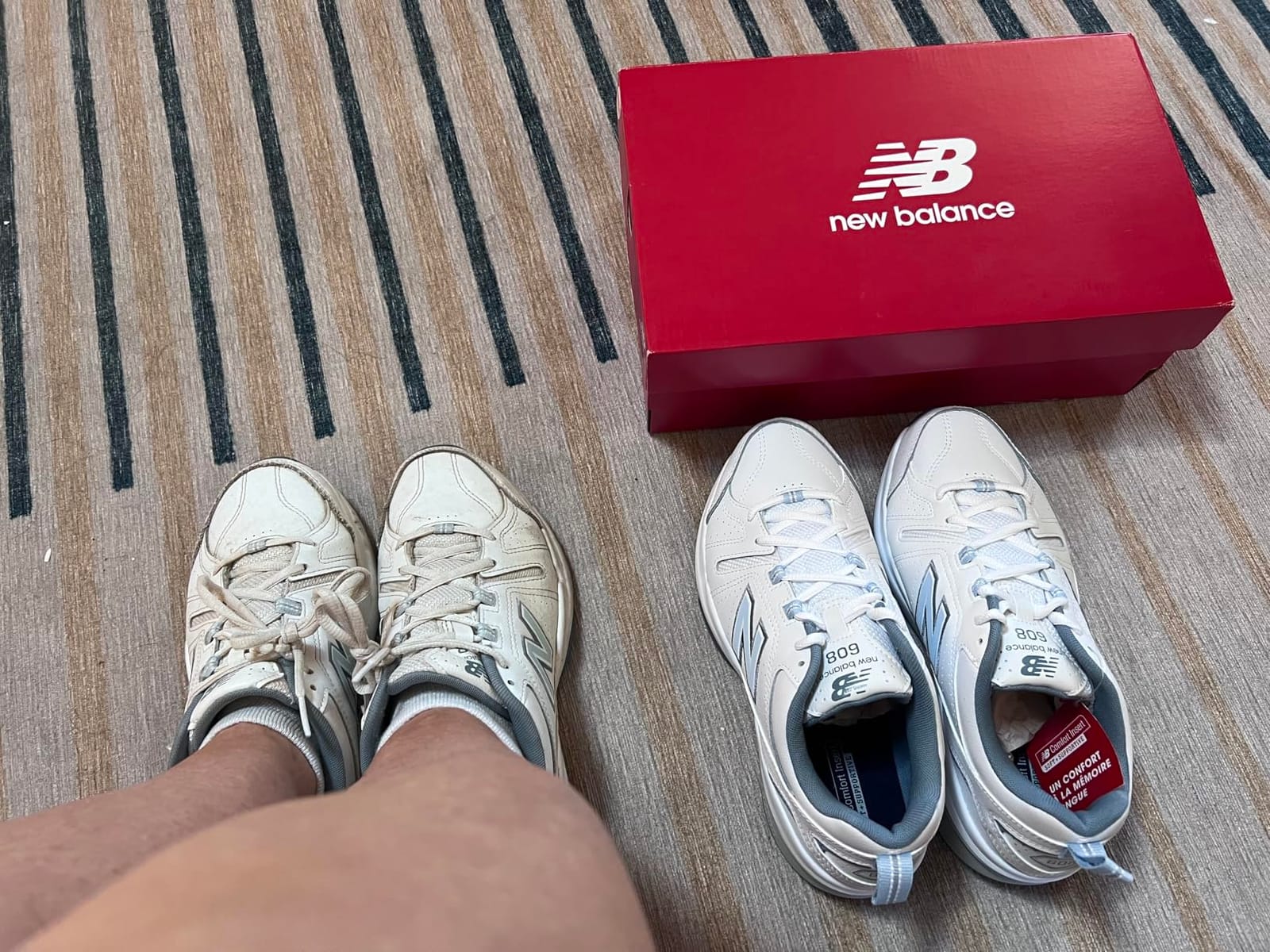New Balance Women's 608 V5 Casual Comfort Cross Trainer customer photo 1