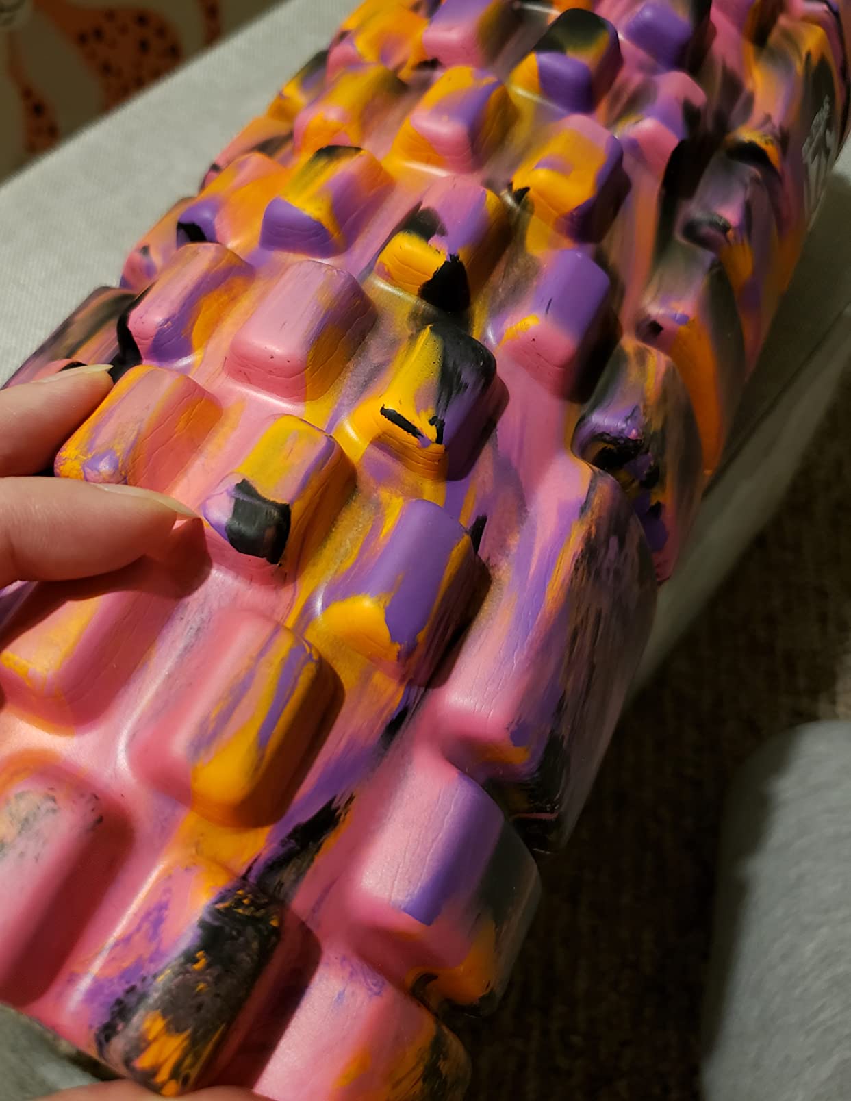 321 Strong Foam Roller - Medium Density Deep Tissue Massager for Muscle Massage and Myofascial Trigger Point Release customer photo 1
