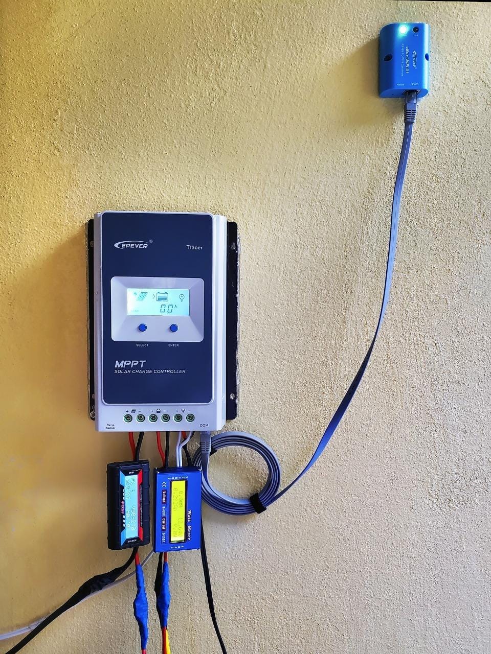 EPEVER MPPT Solar Charge Controller 30A 12V 24V Auto Max PV 100V customer photo 1
