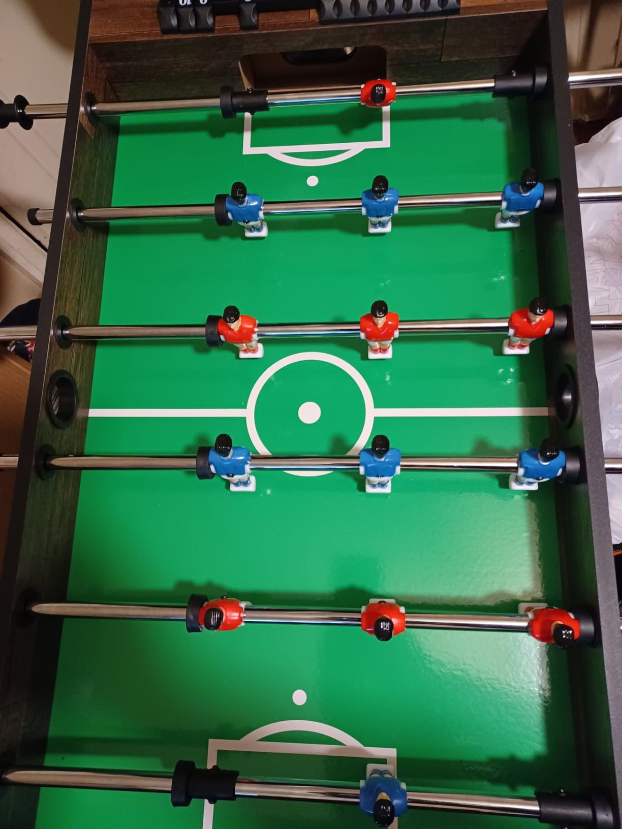 Best Choice Products 4-in-1 Multi Game Table, Childrens Combination Arcade Set w/Pool Billiards, Air Hockey, Foosball and Table Tennis customer photo 2