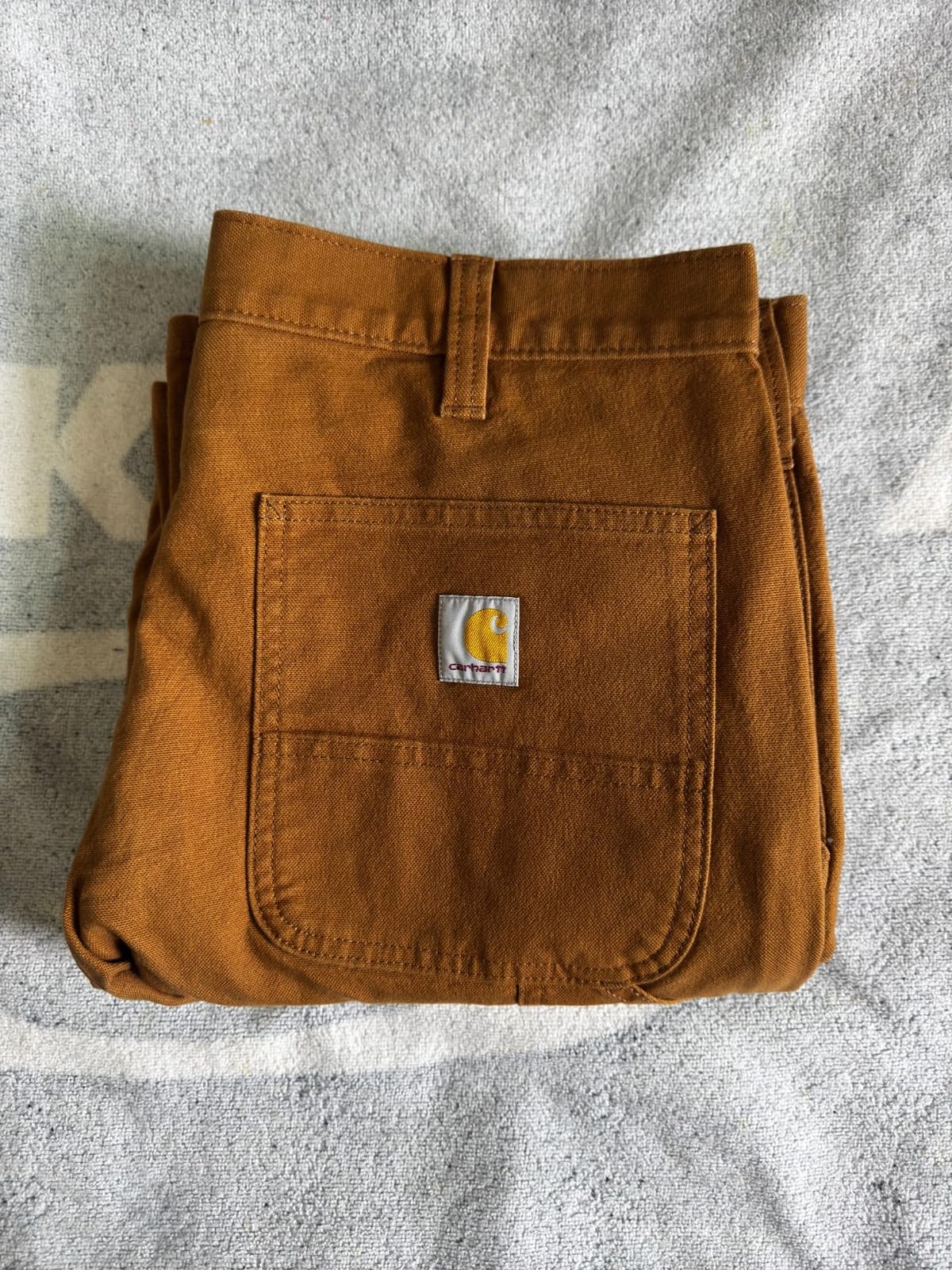 Carhartt Men's Relaxed Straight Rugged Flex Duck Dungaree customer photo 2