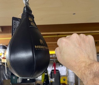 Meister SpeedKills Leather Speed Bag with Lightweight Latex Bladder | Hand-stitched and gyro-balanced for true rebounds, 100% genuine cowhide leather, lightweight SpeedKills bladder customer photo 1