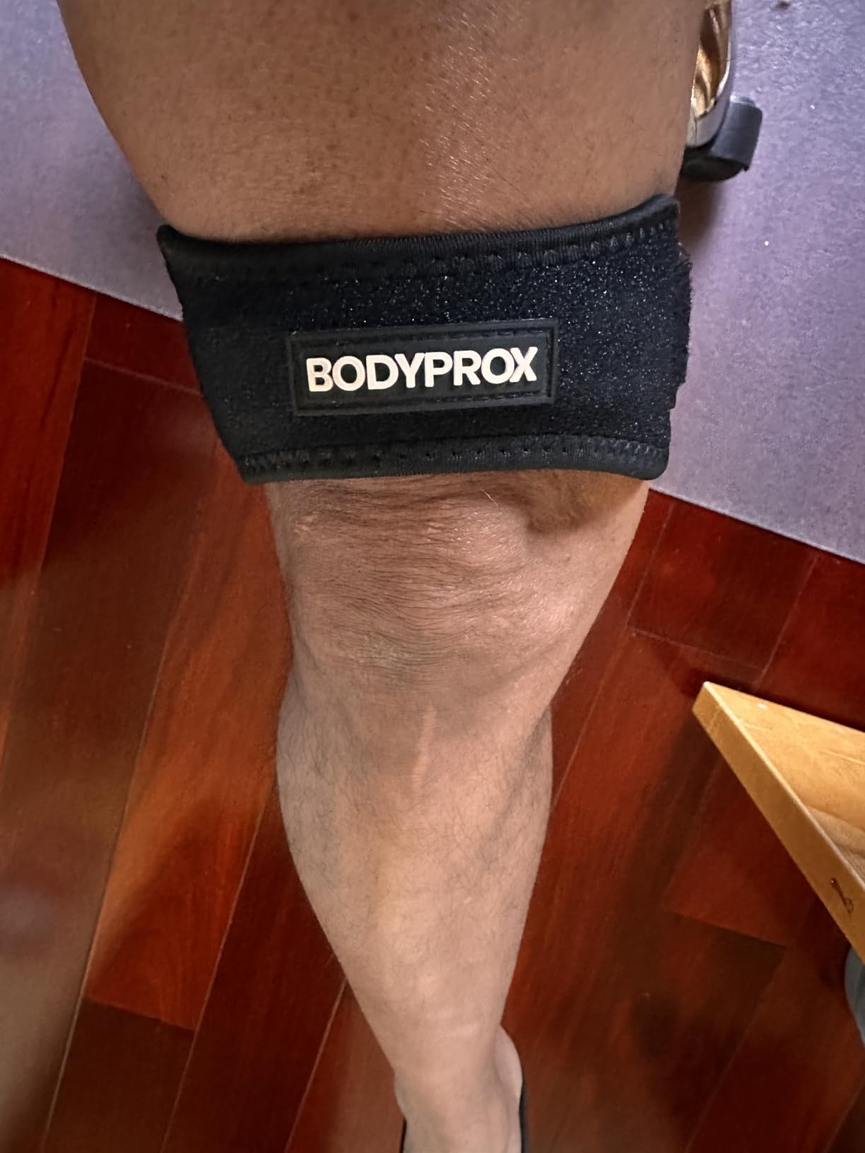 Bodyprox Patella Tendon Knee Strap 2 Pack, Knee Pain Relief Support Brace | Hiking, Soccer, Basketball, Running, Jumpers Knee, Tennis, Tendonitis, Volleyball & Squats customer photo 2