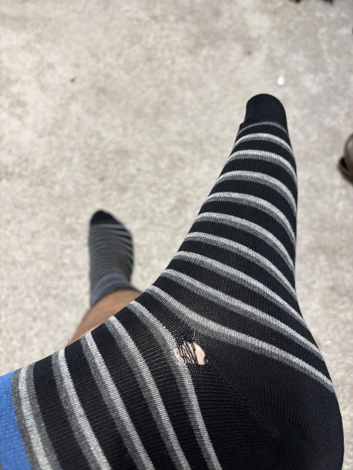 Mens Dress Socks, Modal Cotton Blend Seamless Toe, Odor Resistant Moisture Wicking Business Crew Socks customer photo 2