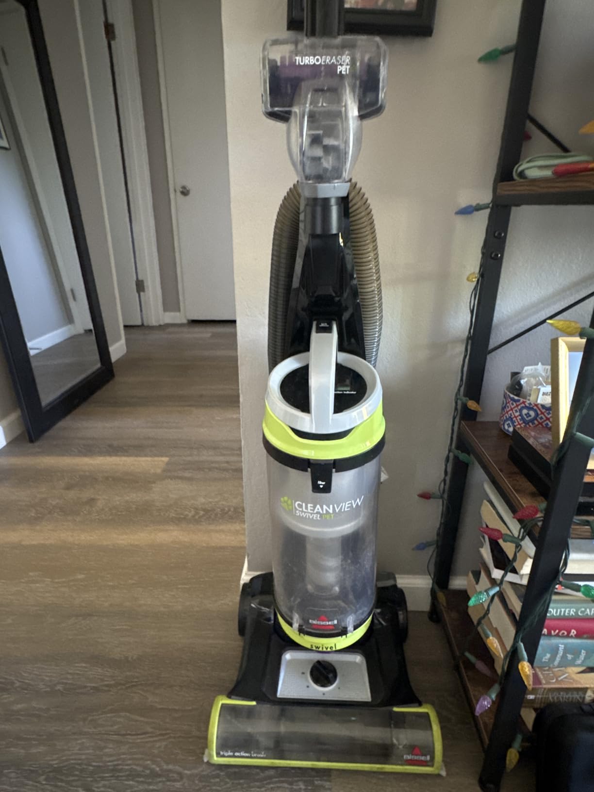 Bissell CleanView Swivel Pet Upright Vacuum, Swivel Steering for Maneuverability, Triple Action Brush Roll for Pet Hair, Large Capacity Dirt Tank & Scatter-Free Tech, 2252 customer photo 1