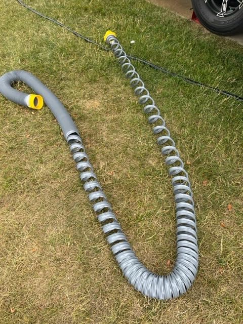 Camco Deluxe 20' Sewer Hose Kit with Swivel Fittings and Wye Connector - Ready To Use Kit Complete with Sewer Wye and Elbow Fittings, Hoses, and Storage Caps (39666) customer photo 1