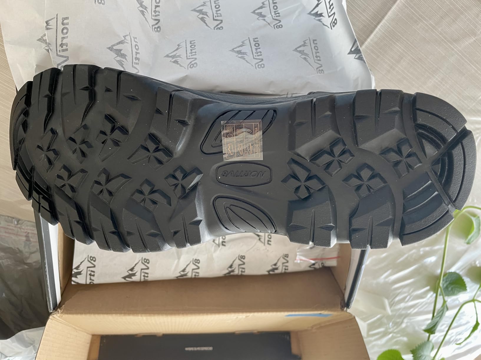 NORTIV 8 Men's Waterproof Hiking Winter Snow Boots | Insulated Construction Hunting Ski Work Boots TUNDRA customer photo 1