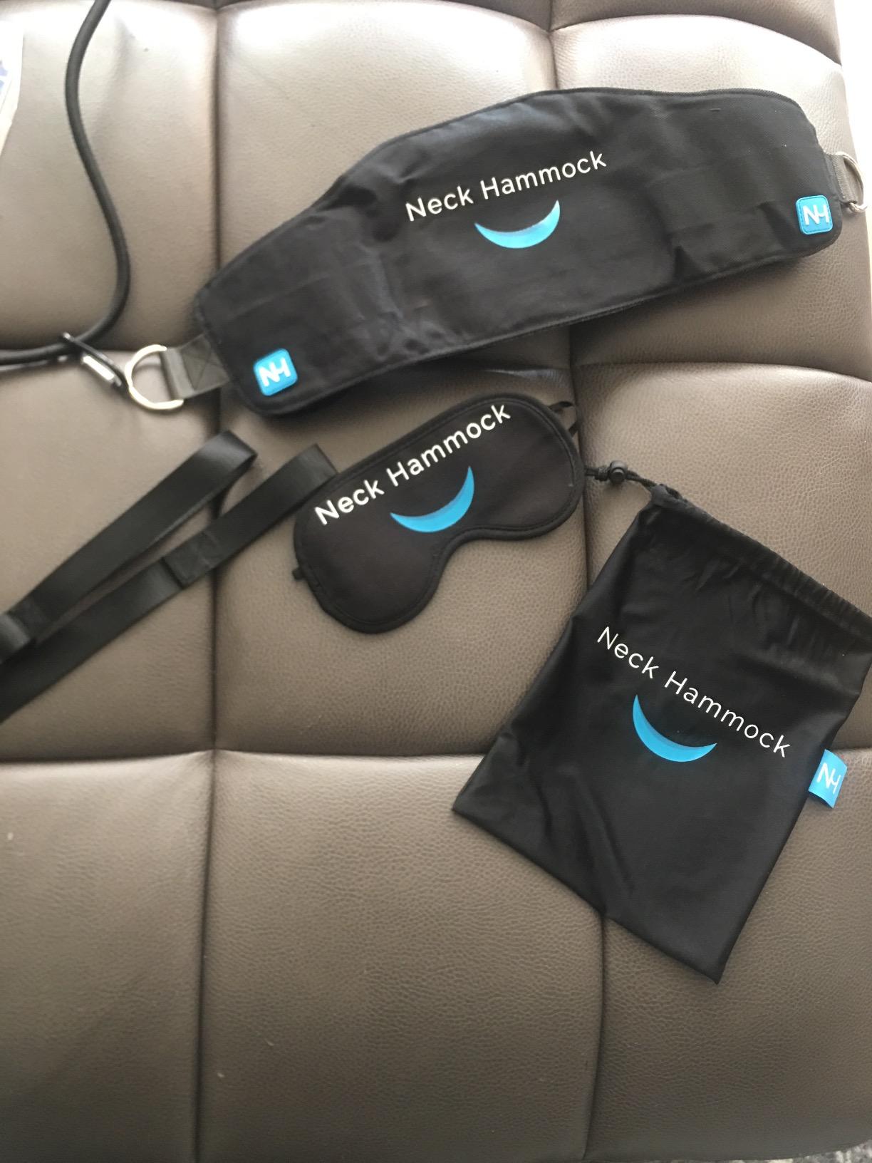 The Original Neck Hammock Neck Stretcher - Cervical Traction Device for Neck Decompression - Portable Device for Neck Tension Relief customer photo 1
