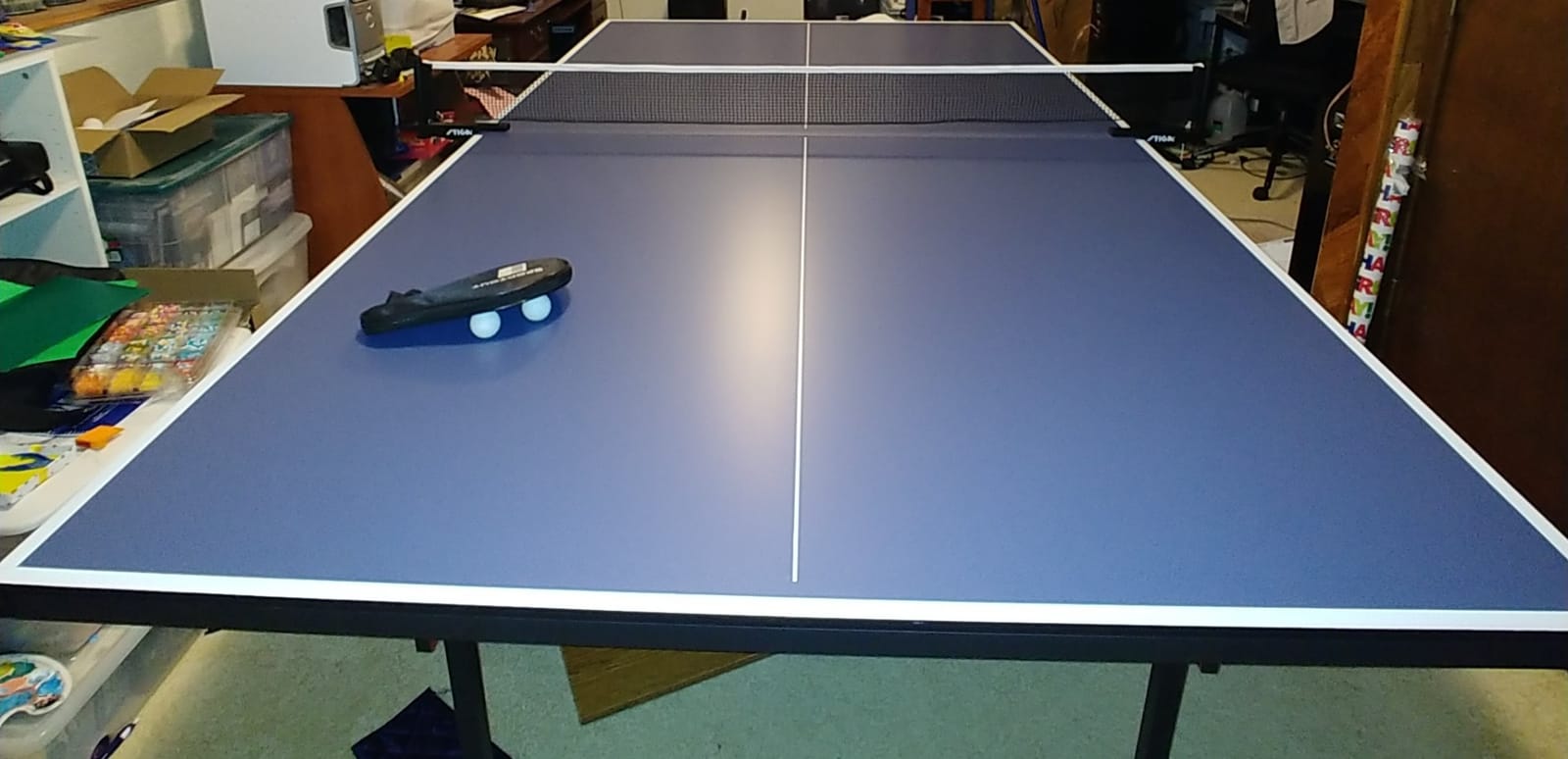 STIGA Advantage Series Indoor Ping Pong Table, Foldable Table Tennis Table - Quickplay 10 Minute Assembly - Playback Mode customer photo 2
