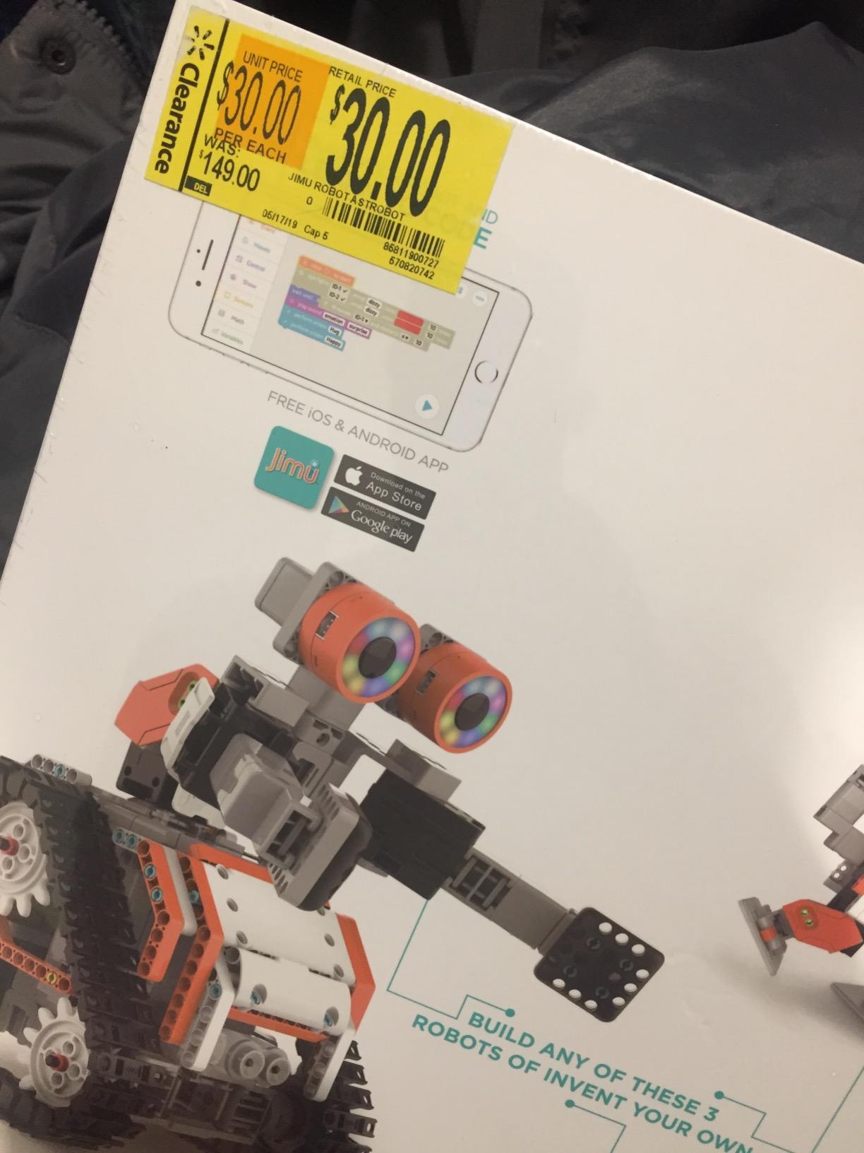 UBTECH JIMU Robot Astrobot Series: Cosmos Kit/App-Enabled Building and Coding STEM Learning Kit (387 Parts and Connectors), Orange customer photo 1