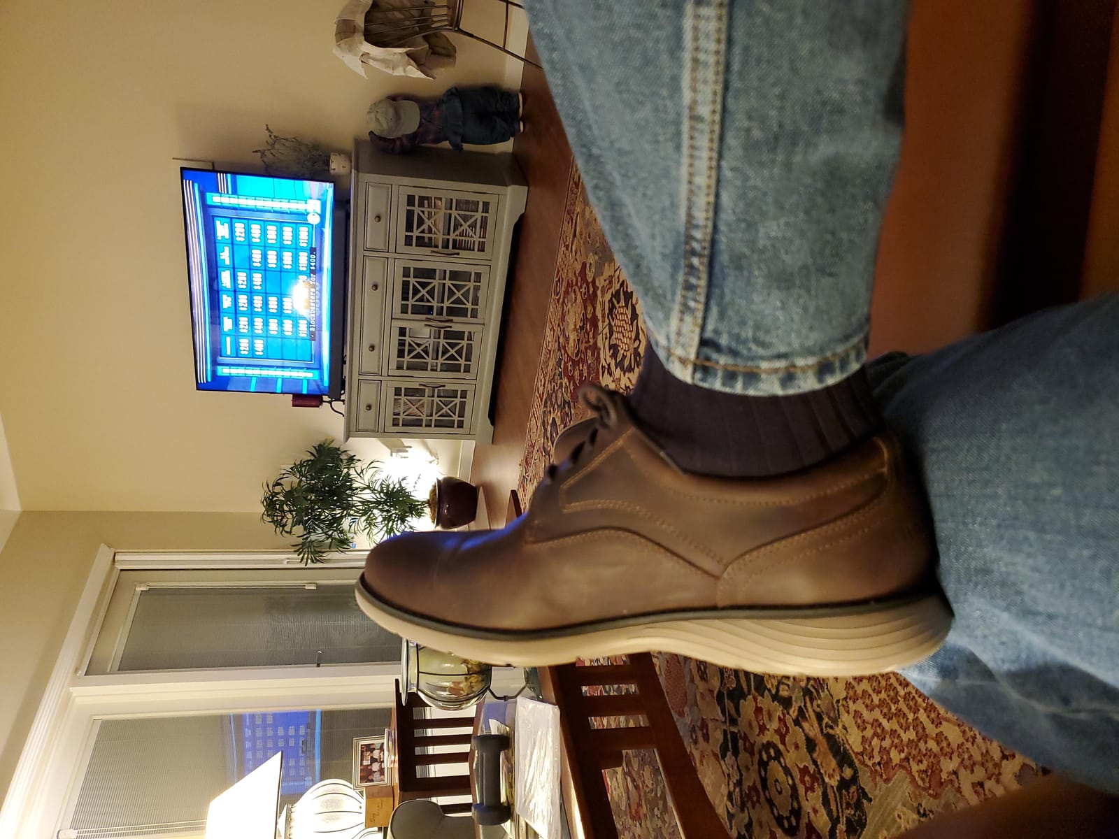 Rockport Men's Garett Plain Toe Oxford customer photo 1