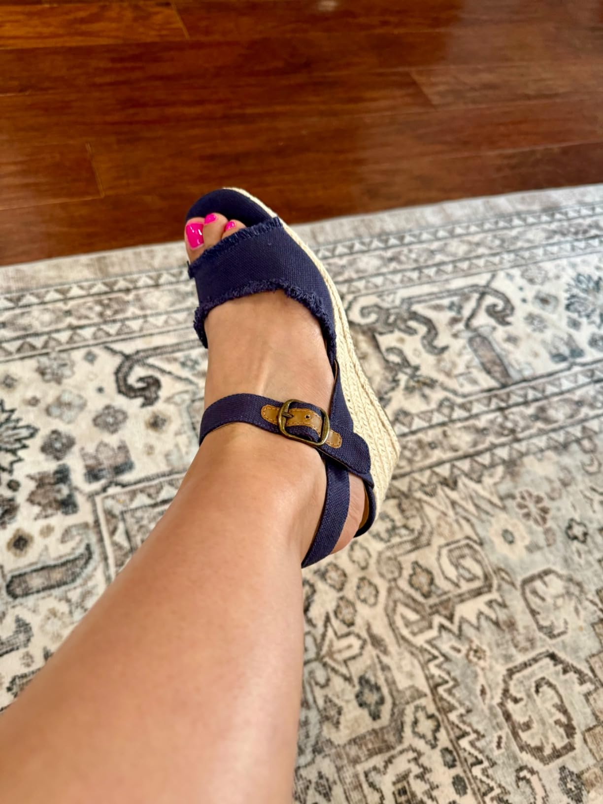 Women's Mindra Espadrille Wedge Sandal customer photo 1