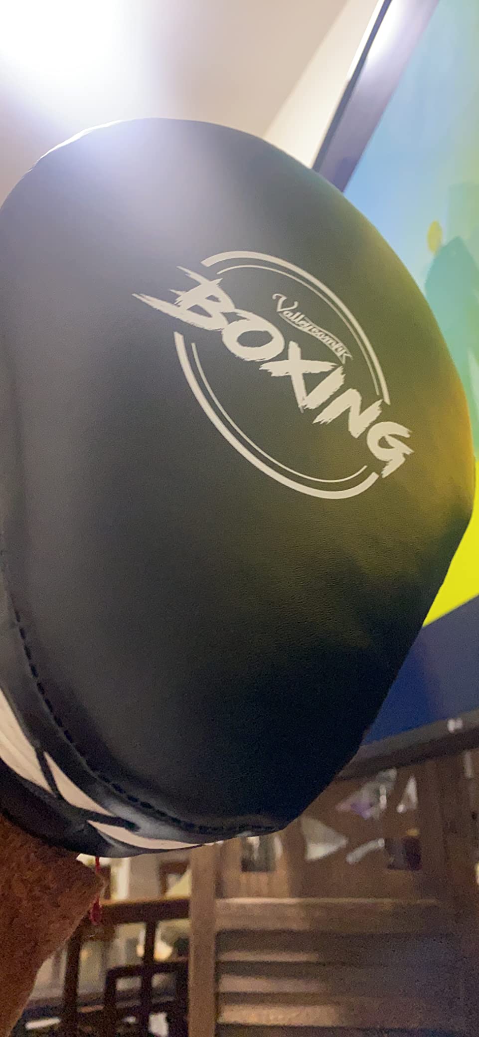 Valleycomfy Boxing Pads Curved Focus Punching Mitts for Men Women customer photo 2
