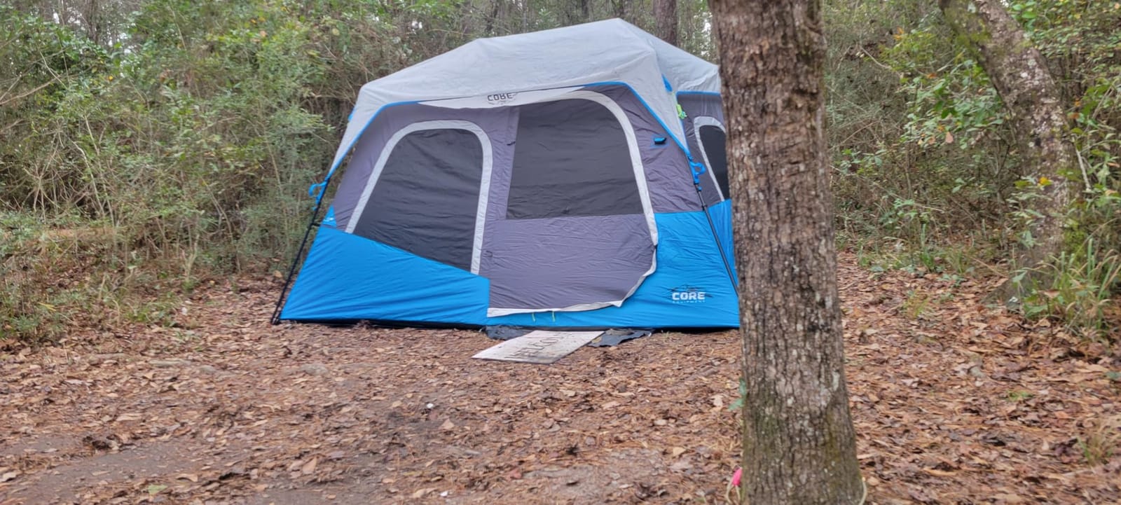CORE Instant Cabin Tents with LED Lights | Family Multi Room Lighted Pop Up Tents for Camping | Included Storage Pockets for Camping Accessories customer photo 2