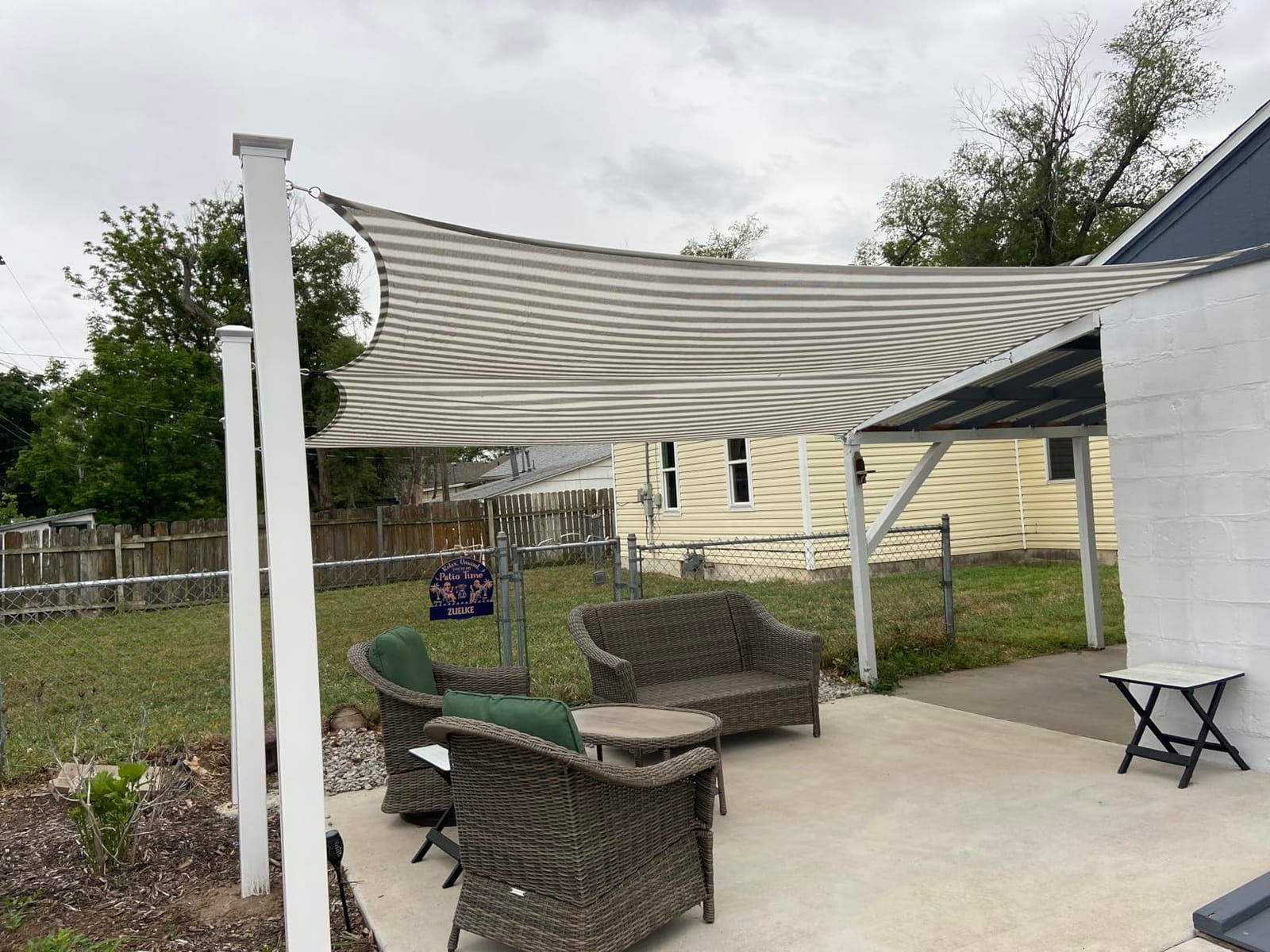 SUNNY GUARD 10' x 13' Rectangle Shade Sail 95% UV Block Outdoor Canopy customer photo 2
