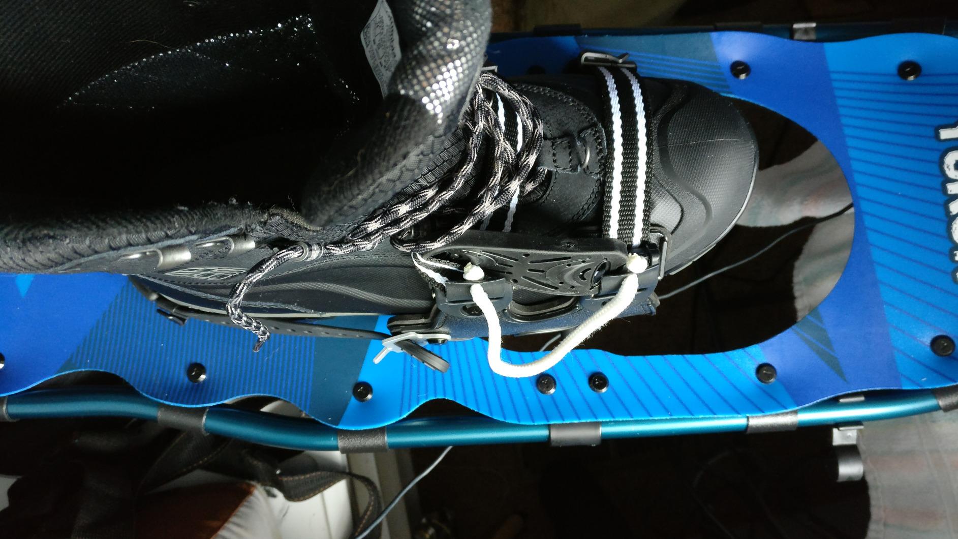 Yukon Charlie's Advanced Snowshoe Kit, Includes Snowshoes, Trekking Poles and Travel Bag customer photo 2