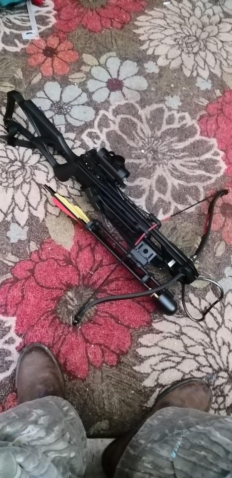 Avalanche Anaconda Recurve Crossbow Kit - 175lbs Draw Weight, Arrow Speeds Up to 245 FPS, Red Dot Scope customer photo 2