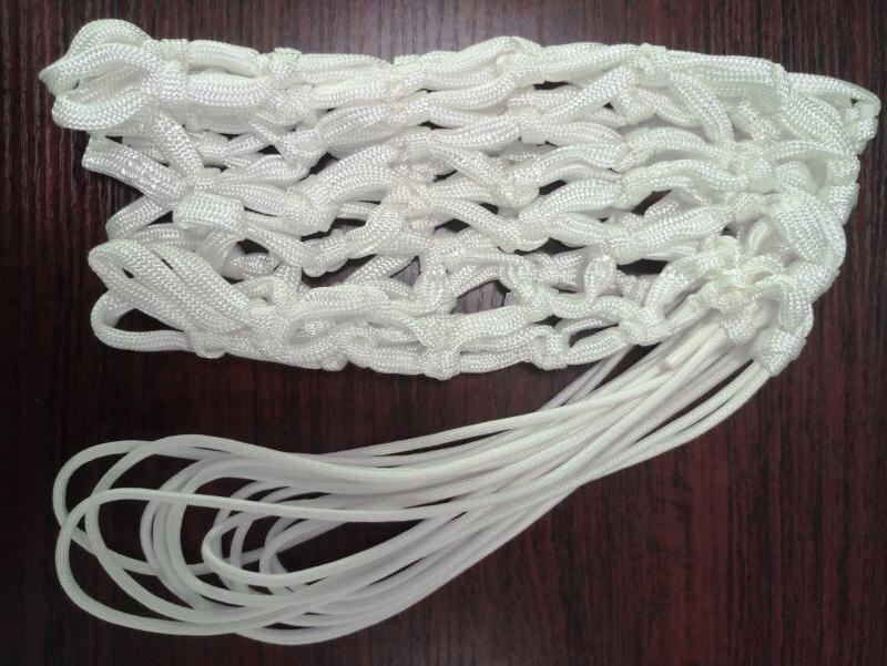 Premium Quality Professional Heavy Duty Basketball Net Replacement - All Weather Anti Whip, Fits Standard Indoor or Outdoor 12 Loops Rims customer photo 1