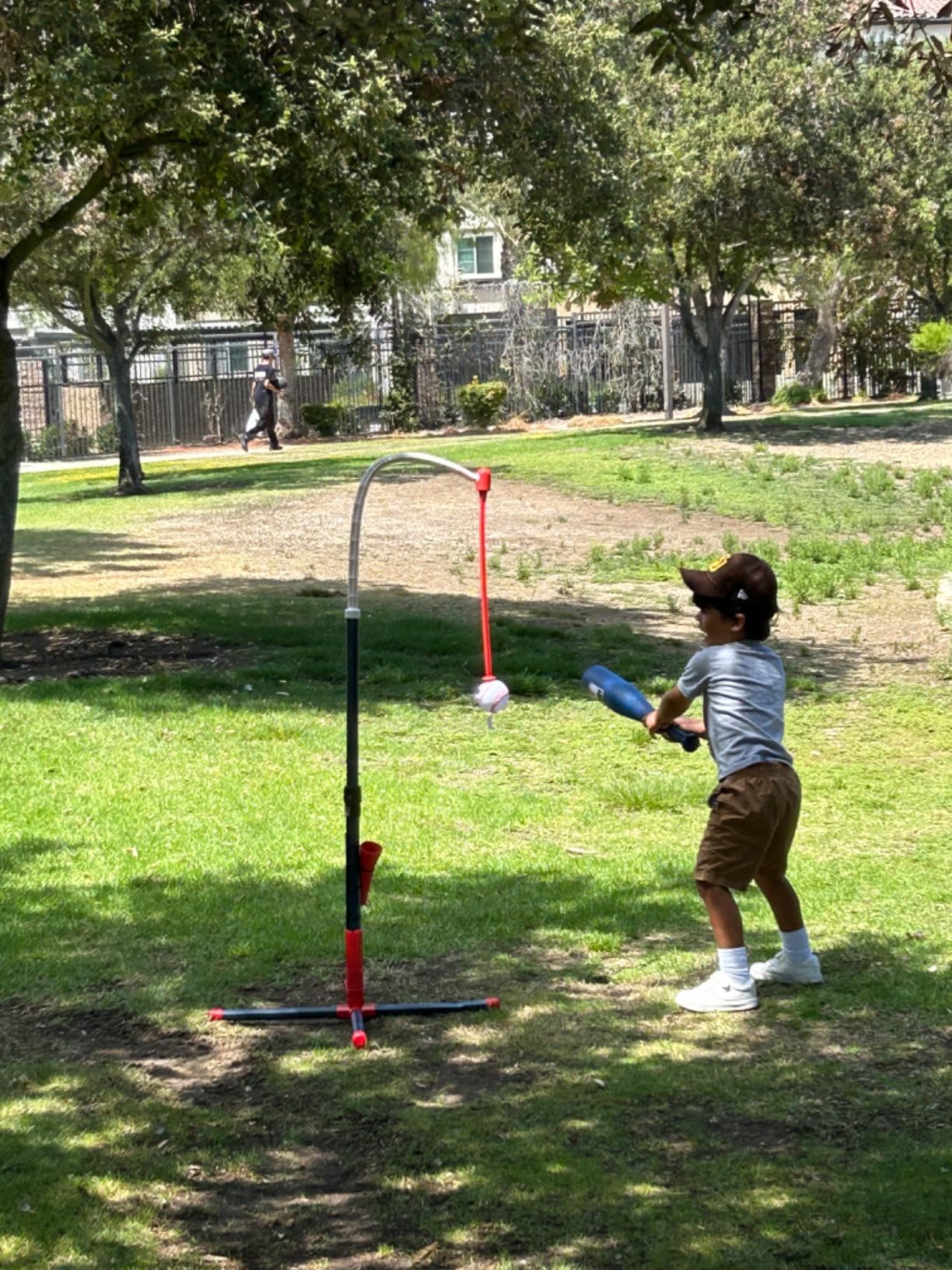Franklin Sports Grow-with-Me Kids Baseball Batting Tee + Stand Set for Youth + Toddlers - Youth Baseball, Softball + Teeball Hitting Tee Set for Boys + Girls customer photo 2