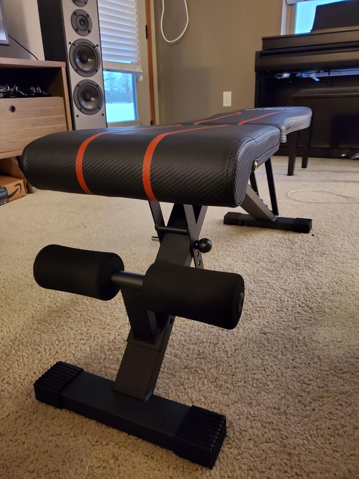 FLYBIRD WB2 Weight Bench, Adjustable Weight Bench for Full Body Workout | Multi-Purpose Foldable Incline Bench for Home Gym customer photo 1