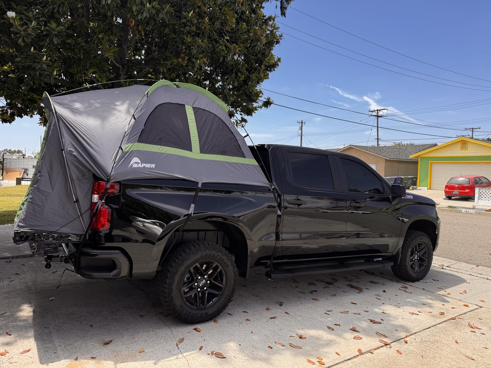 Napier Backroadz Truck Tent | Pickup Truck Bed Camping Tent | Rainfly for Water Protection | Sturdy and Spacious 2-Person Truck Tent | Easy 10-Minute Setup | Gray/Green customer photo 1