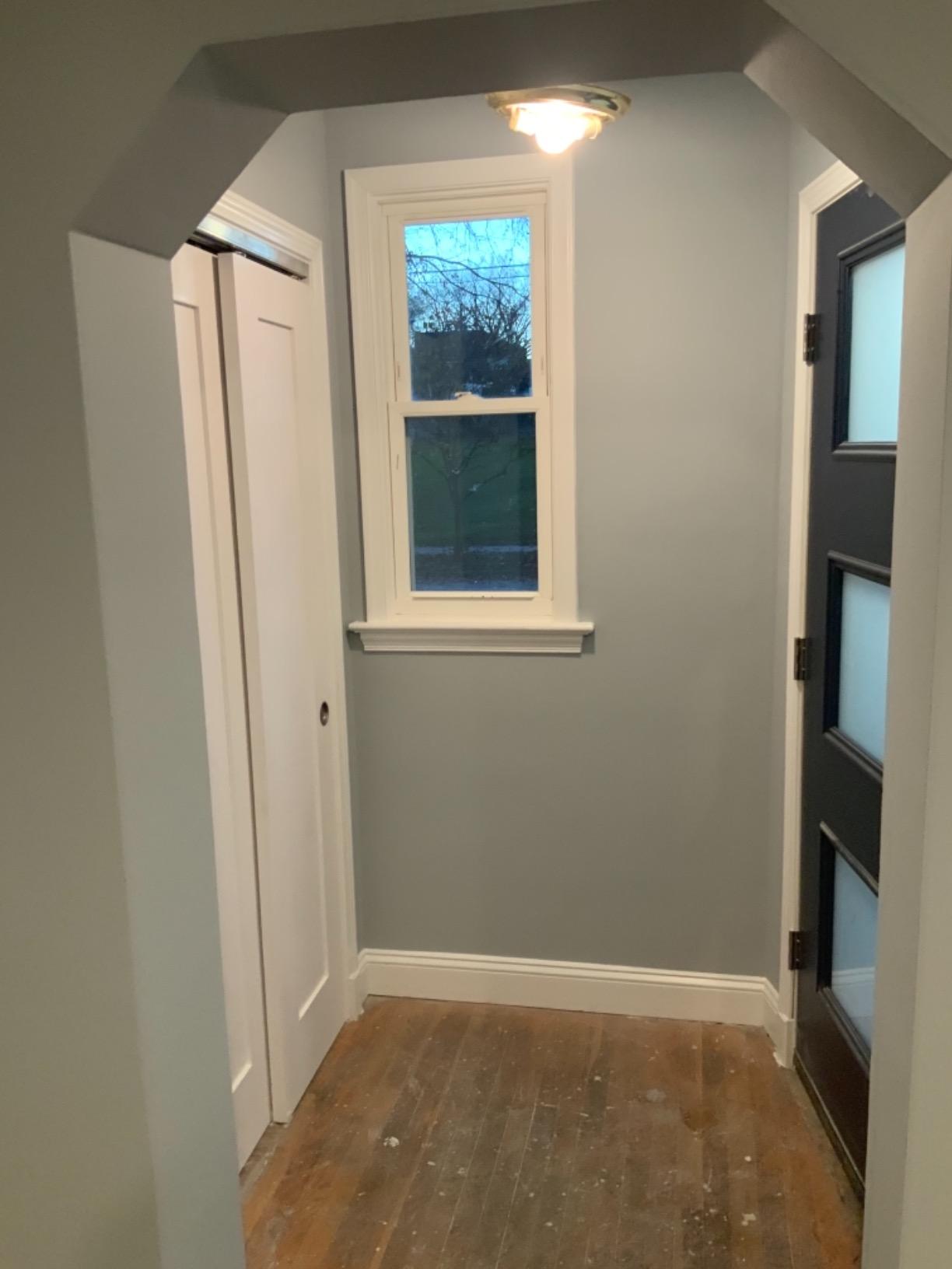 1-Panel Door, White Primed Shaker 80 in. x 18 in. customer photo 1