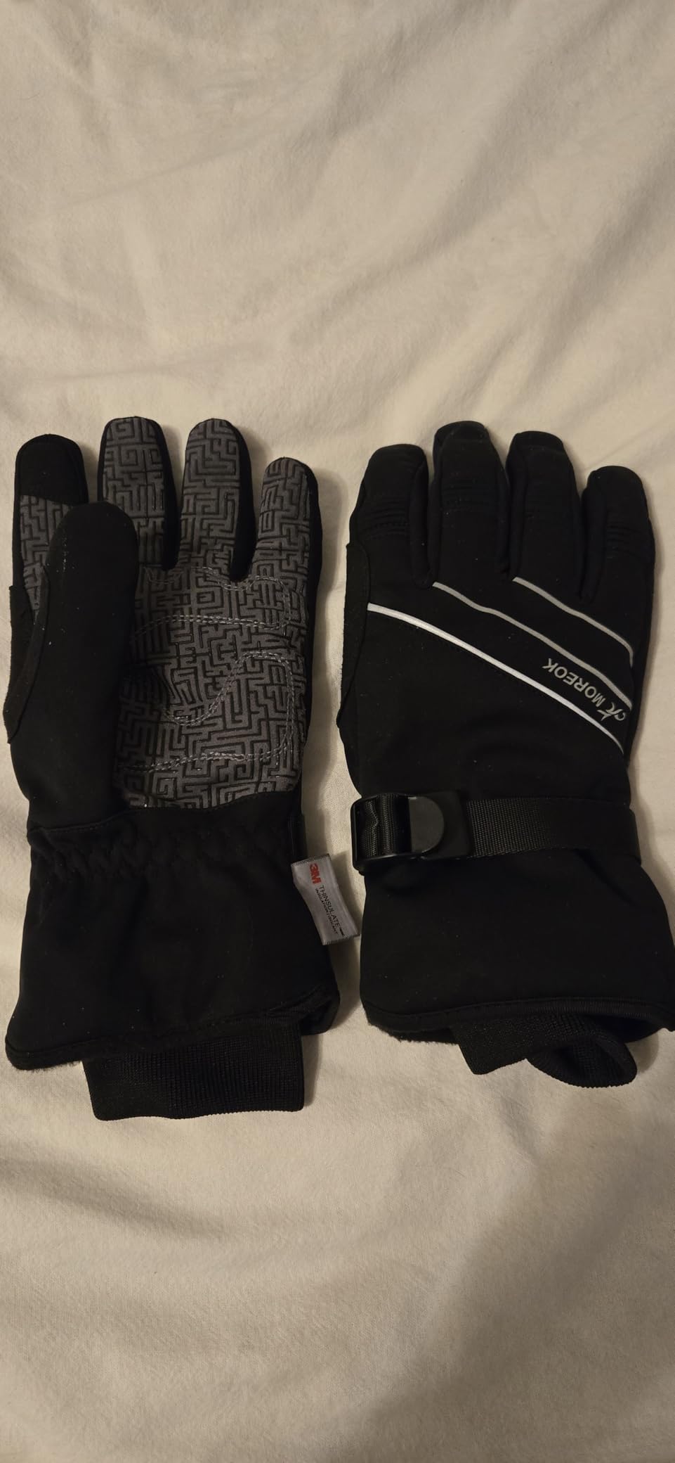 Waterproof & Windproof -30°F Winter Gloves for Men/Women, 3M Thinsulate Thermal Gloves Touch Screen Warm Gloves for Skiing, Cycling, Motorcycle, Running customer photo 1