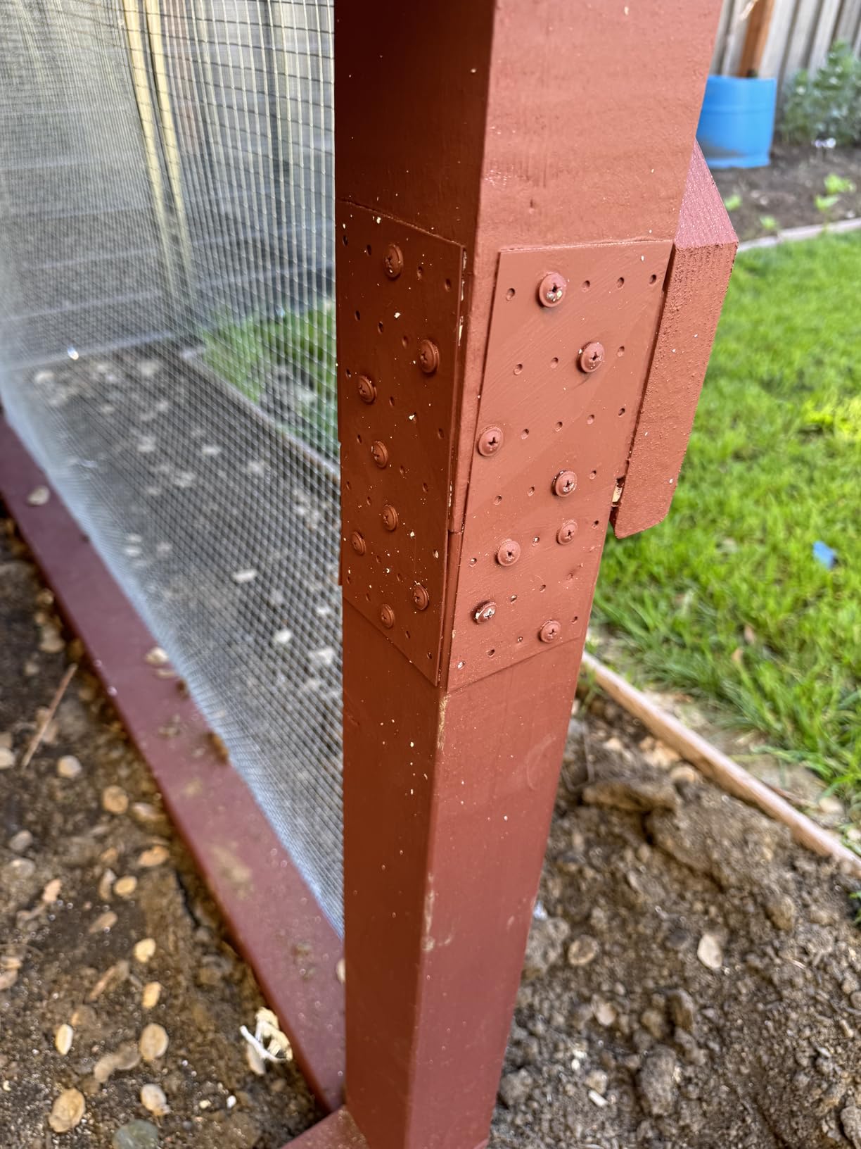OverEZ Classic Large Chicken Coop for Up to 15 Chickens - Nesting Box - Large Bird, Poultry and Hen House Made from Wood, Made in USA customer photo 2