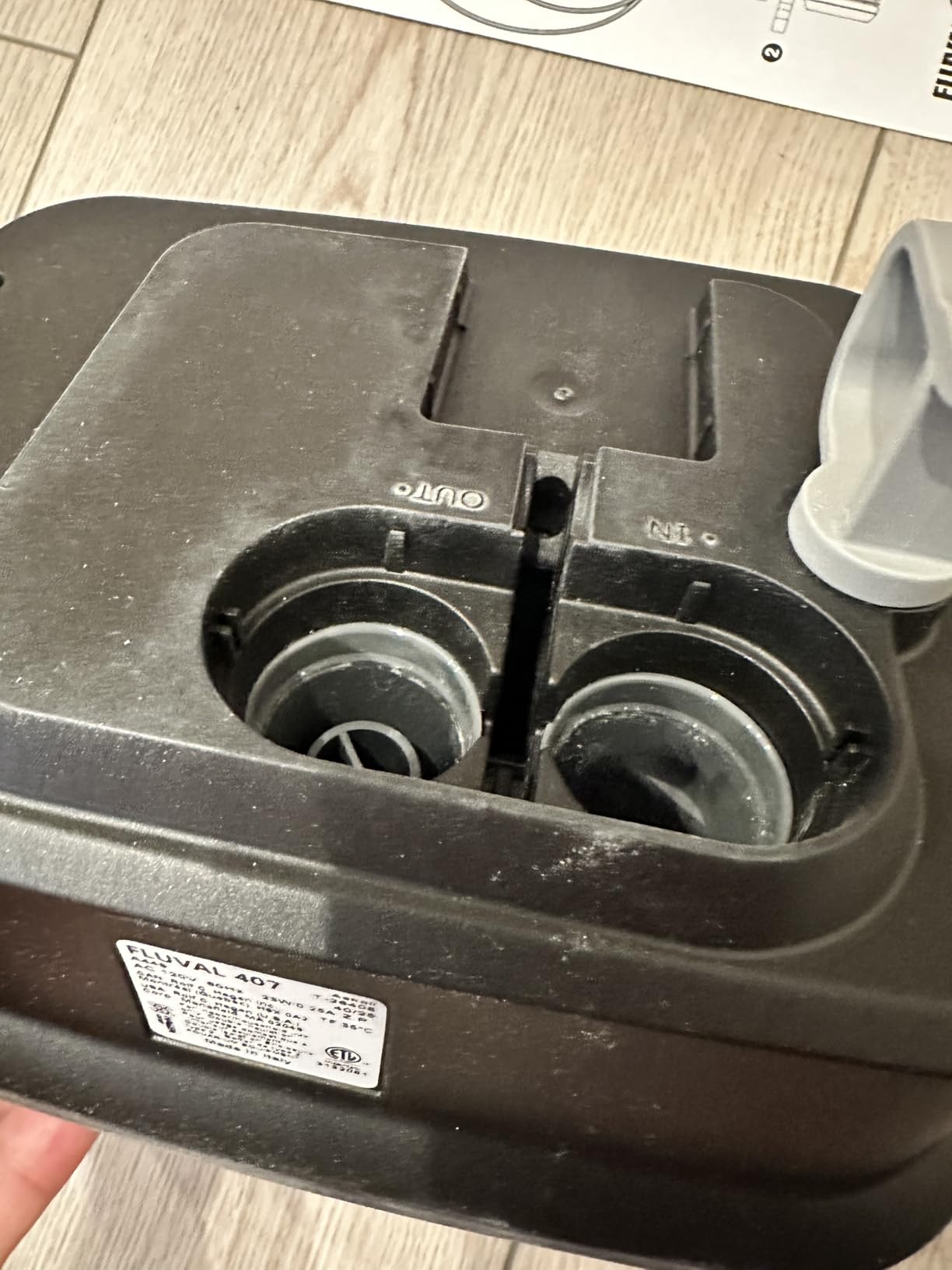 Fluval 207 Performance Canister Filter for Aquariums up to 45 Gallons | Aquarium Canister Filter customer photo 1