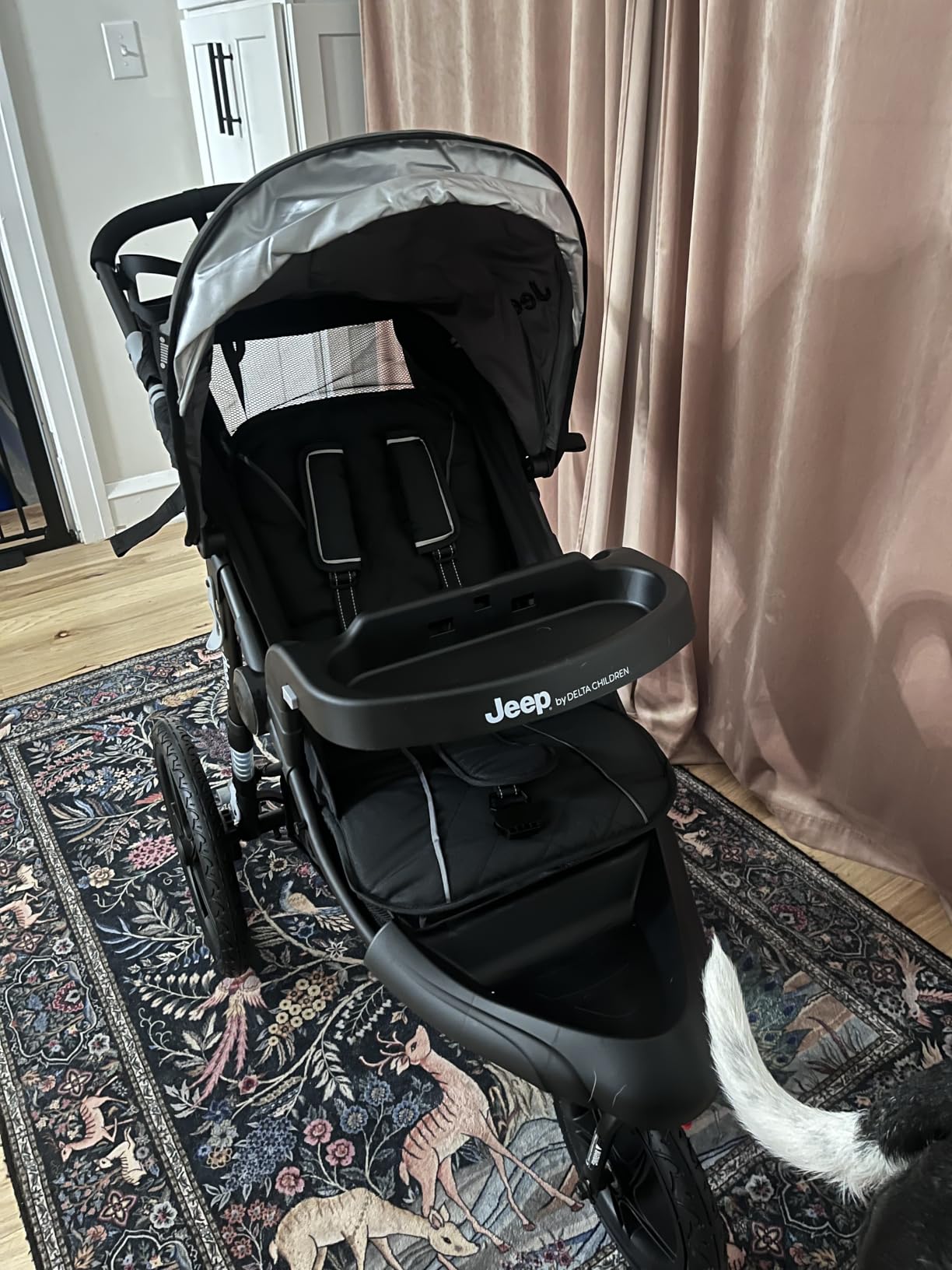 Jeep Classic Jogging Stroller by Delta Children, Grey customer photo 1