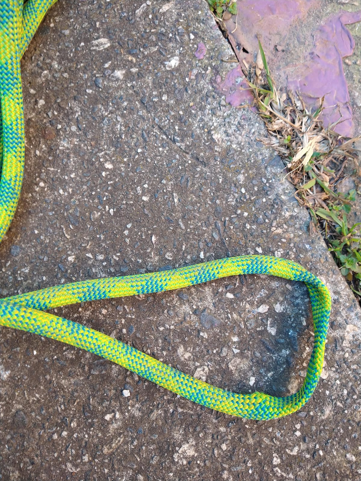 X XBEN 10.5 mm UIAA Dynamic Climbing Rope 45M(150FT), Safety Nylon Kernmantle Rope for Rock Climbing, Tree Climbing, Ice Climbing, Rappelling, Rescue customer photo 2