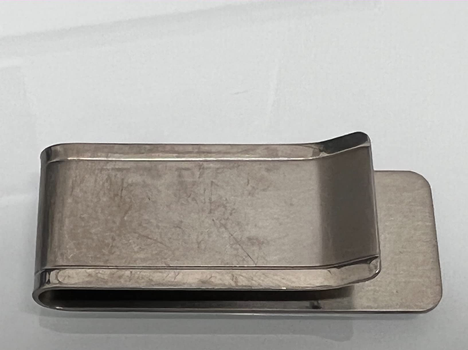 NUBARKO Solid Titanium Money Clip Wallet Credit Card Holder for Men Women Christmas Gifts Stocking Stuffers for Women Adults Him Slim Minimalist Cash Holder EDC Tool Graduation Gift for Men Him customer photo 2