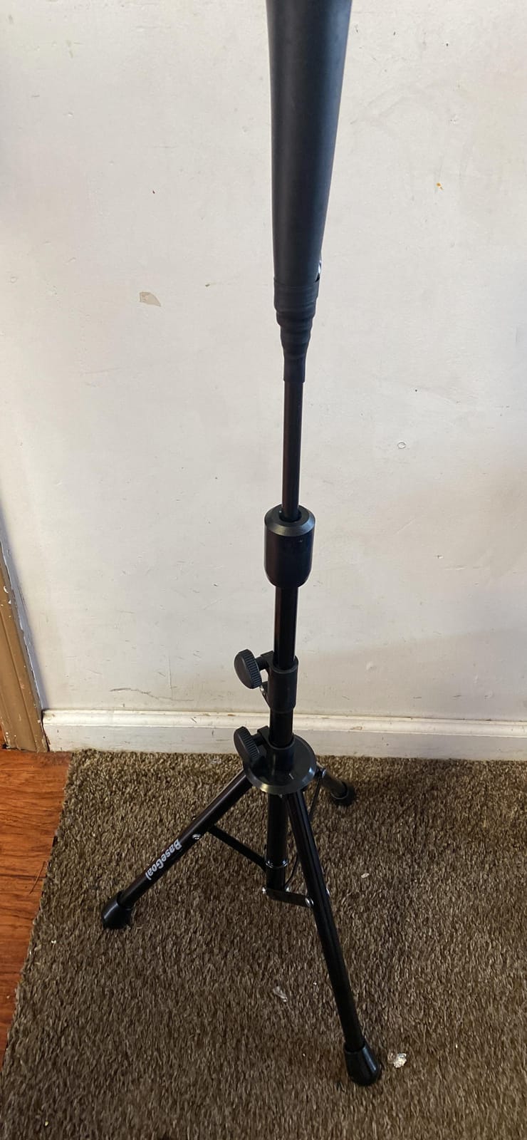 BaseGoal Baseball Tee Batting Tee Adjustable Height with Weighted Sandbag | Tripod stand hitting tee; Travel Portable Softball tee with carry bag, indoor & outdoor baseball practice use customer photo 1