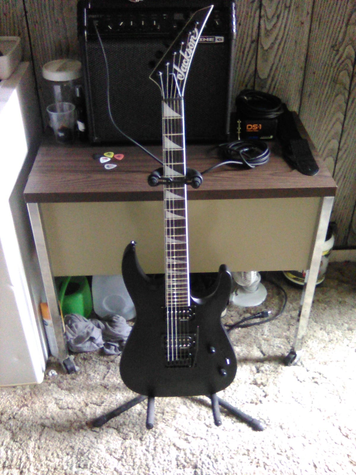 Jackson JS Series Dinky Arch Top JS22 DKA - Satin Black customer photo 1
