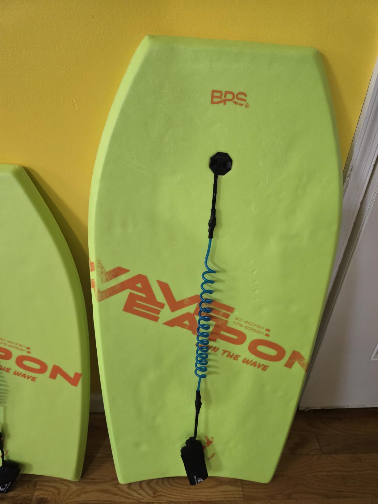 'Wave Weapon' Body Board for All Wave Conditions - Lightweight with EPS Core HDPE Slick Bottom Body Boards for Beach with Wrist Leash and Plug for Kids and Adults customer photo 2