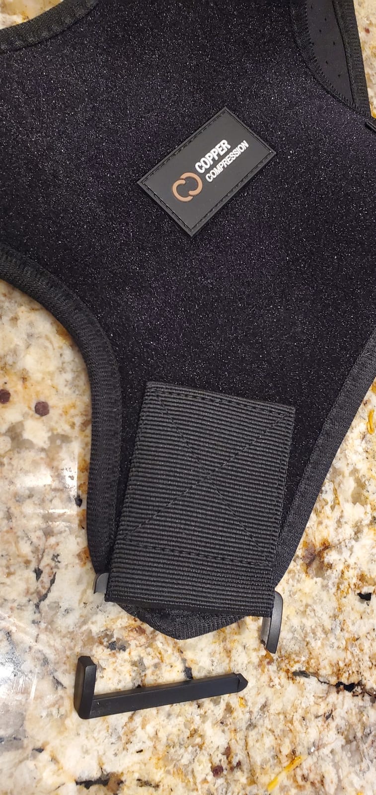 Copper Compression Back Brace Posture Corrector for Women and Men. Copper Infused Shoulder Straightener, Adjustable Upper Back Support for Relief, Scoliosis, Hunchback, Hump, Thoracic, Spine, Pain customer photo 1