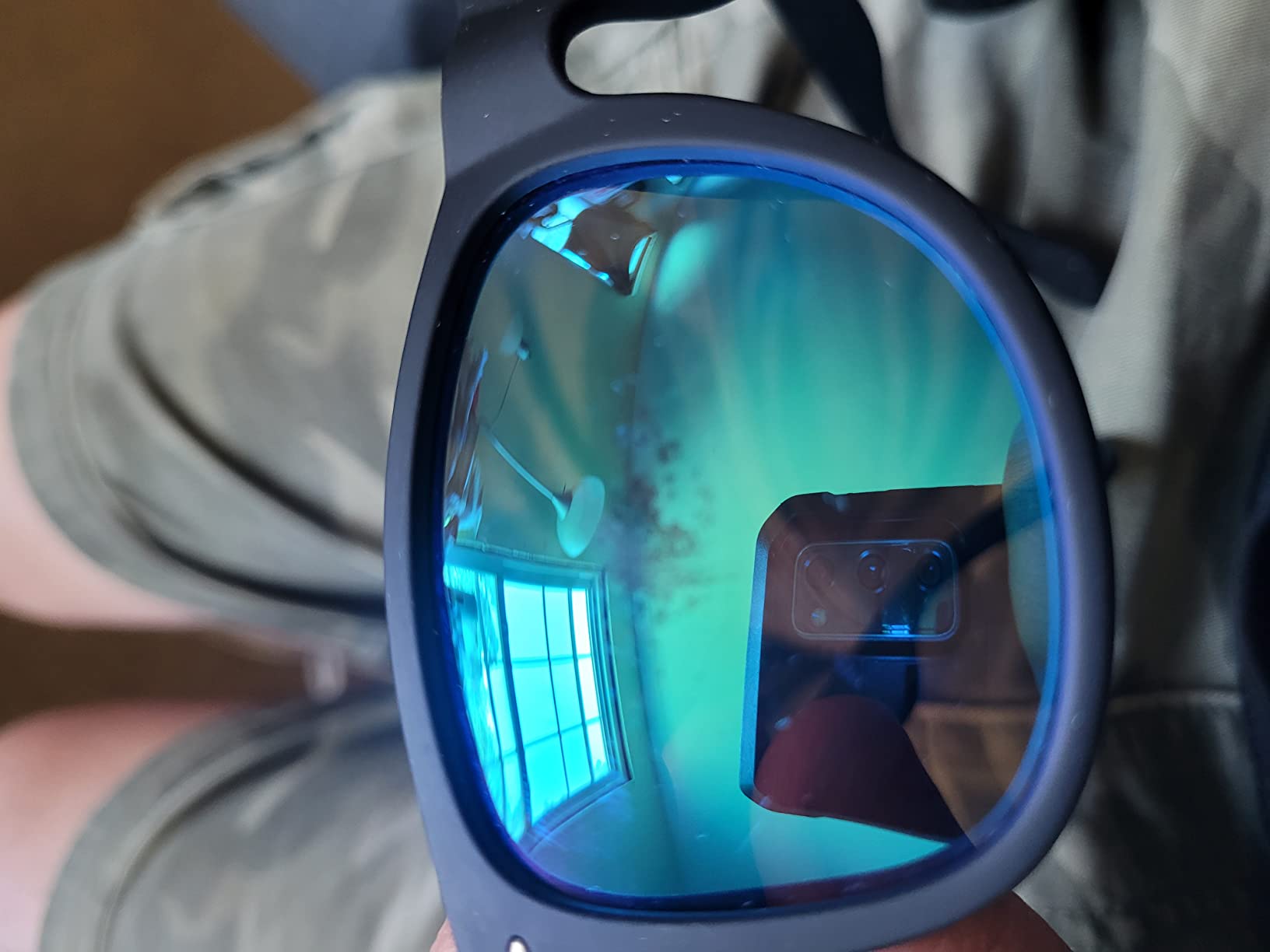 Polarized Sunglasses for Men and Women Matte Finish Sun glasses Color Mirror Lens UV Blocking (3 Pack) customer photo 2