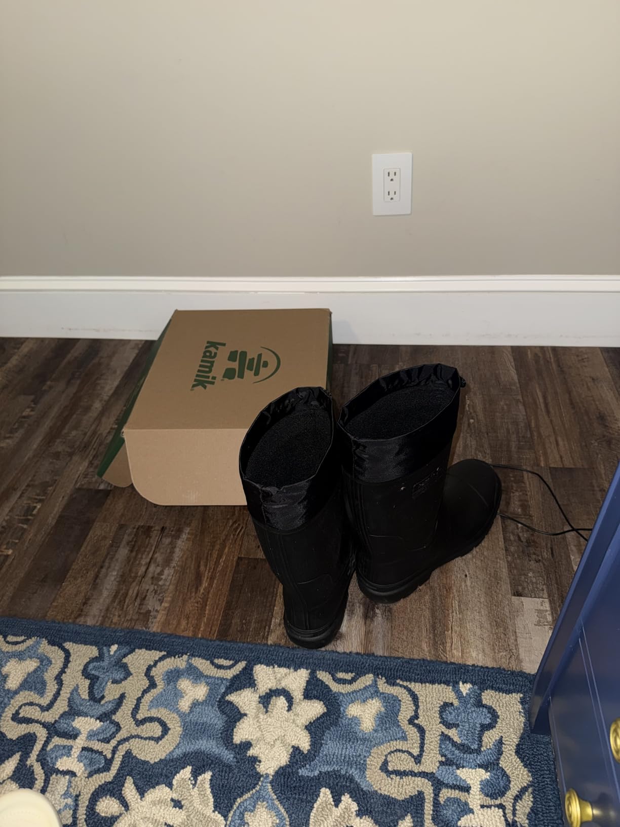 Kamik Forester Insulated Rubber Hunting Boots - Waterproof Insulated Boots for Men - Slip-Resistant Outsole for Hunting - Snow Shoes with Removable Liner - Mid-Calf Height customer photo 1